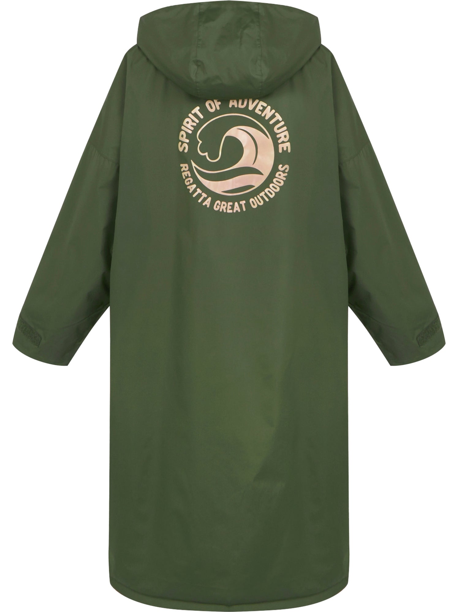 Regatta - Peignoir à langer imperméable - Vert kaki