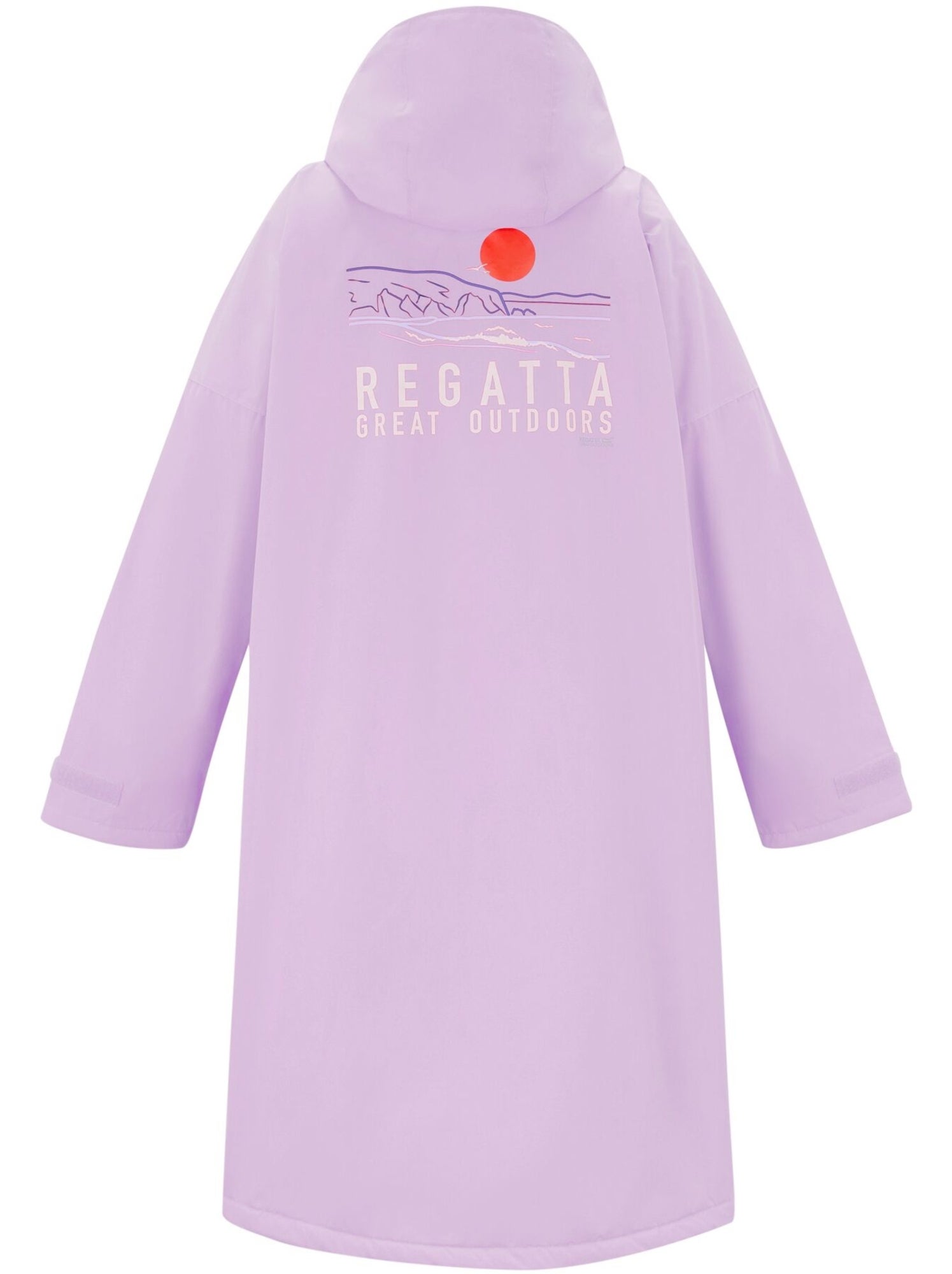Regatta - Peignoir à langer imperméable - Mauve lilas