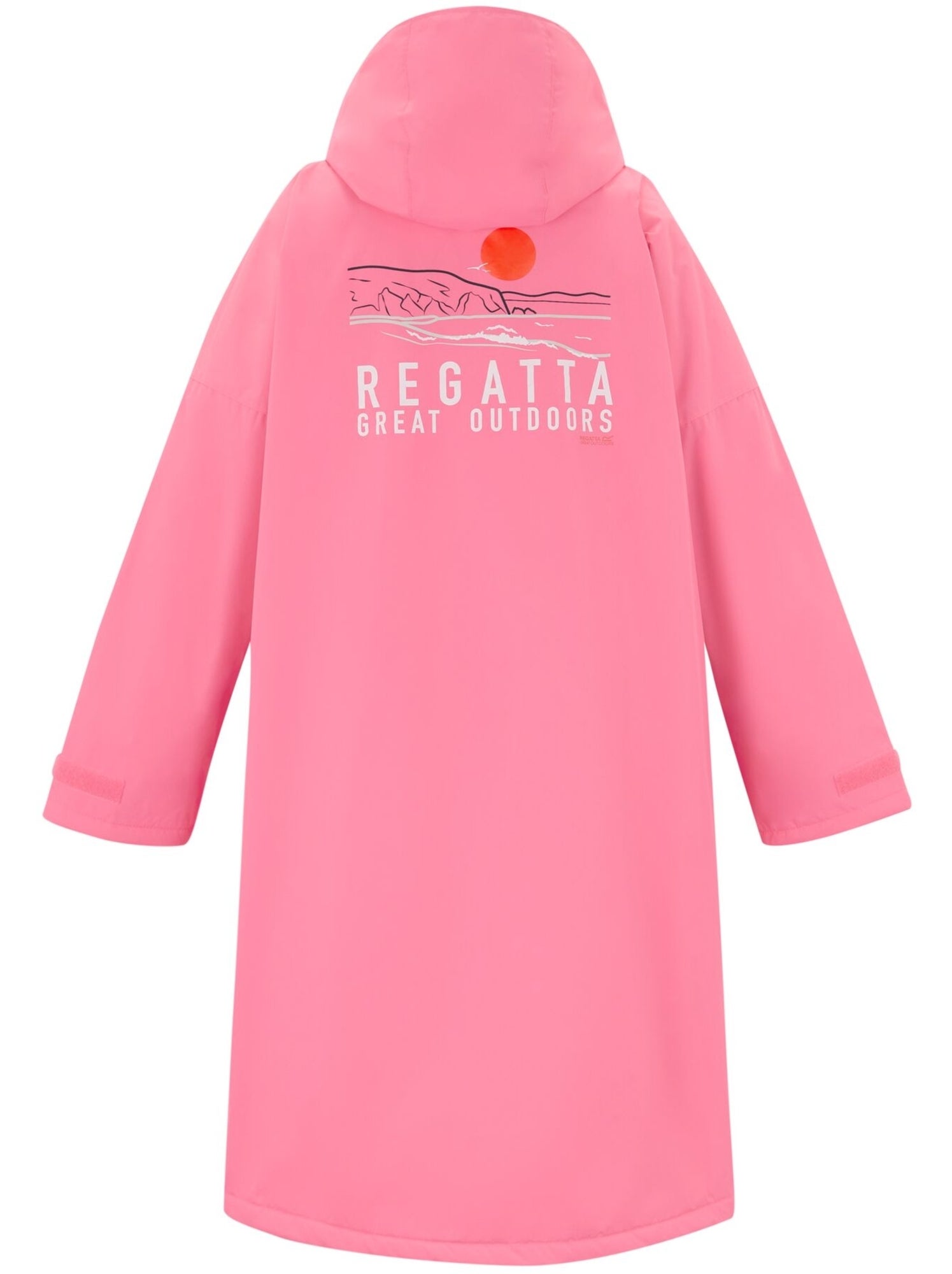 Regatta - Peignoir à langer imperméable - Rose clair