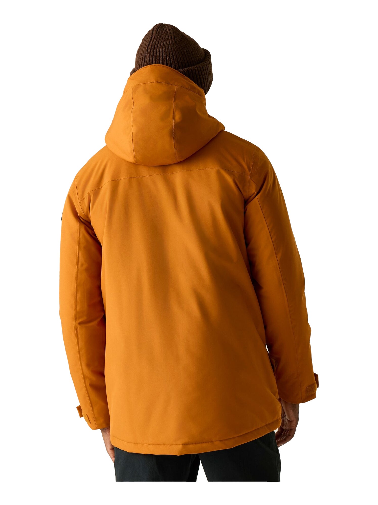 Regatta - Veste imperméable BALATON - Carbone/Orange fluo
