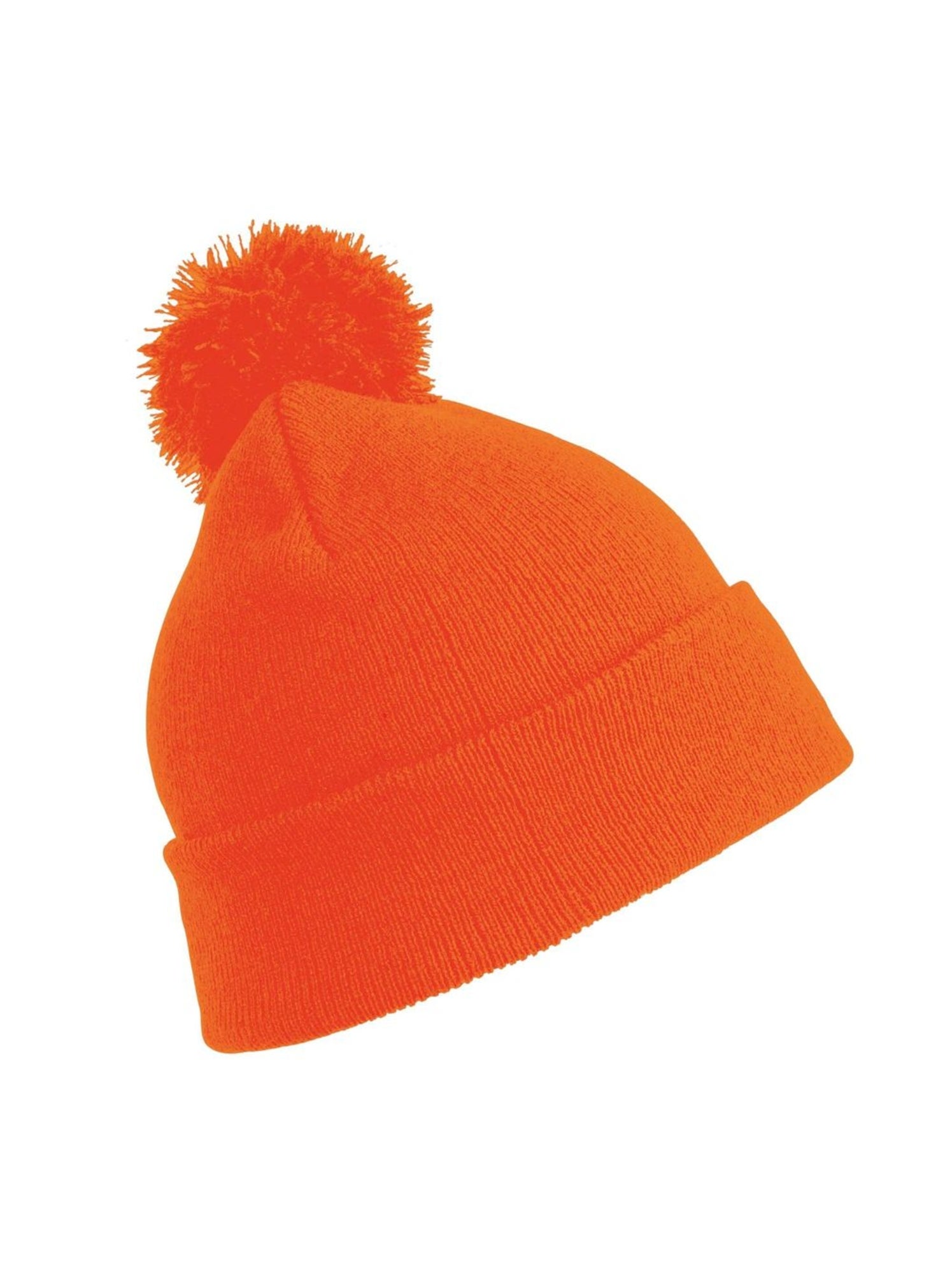 Result - Bonnet WINTER ESSENTIALS - Noir/Orange fluo