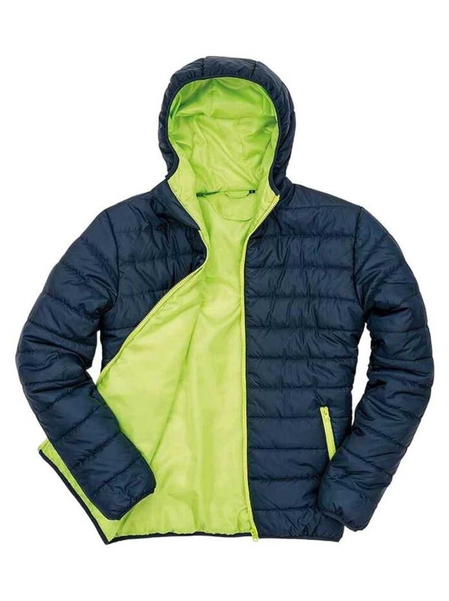 Result Core Veste matelassée pour hommes - Bleu nuit