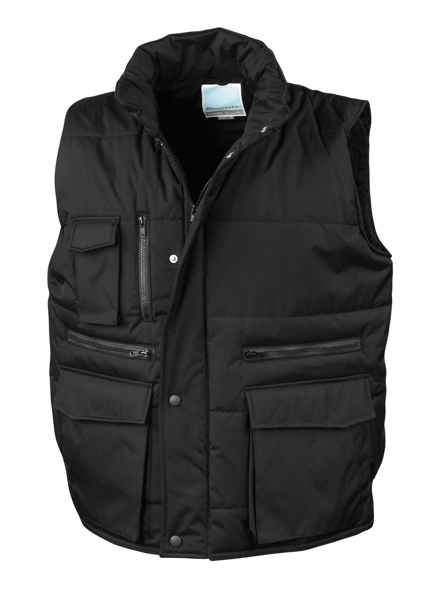 Result Lance - Veste sans manches hydrofuge et coupe-vent - Noir
