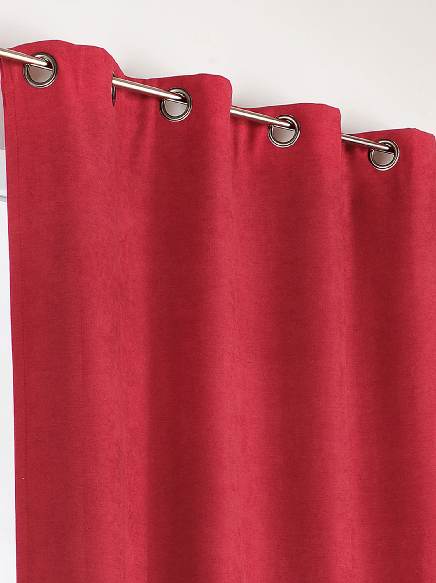 Rideau alaska isolant et 100 % occultant - Rouge