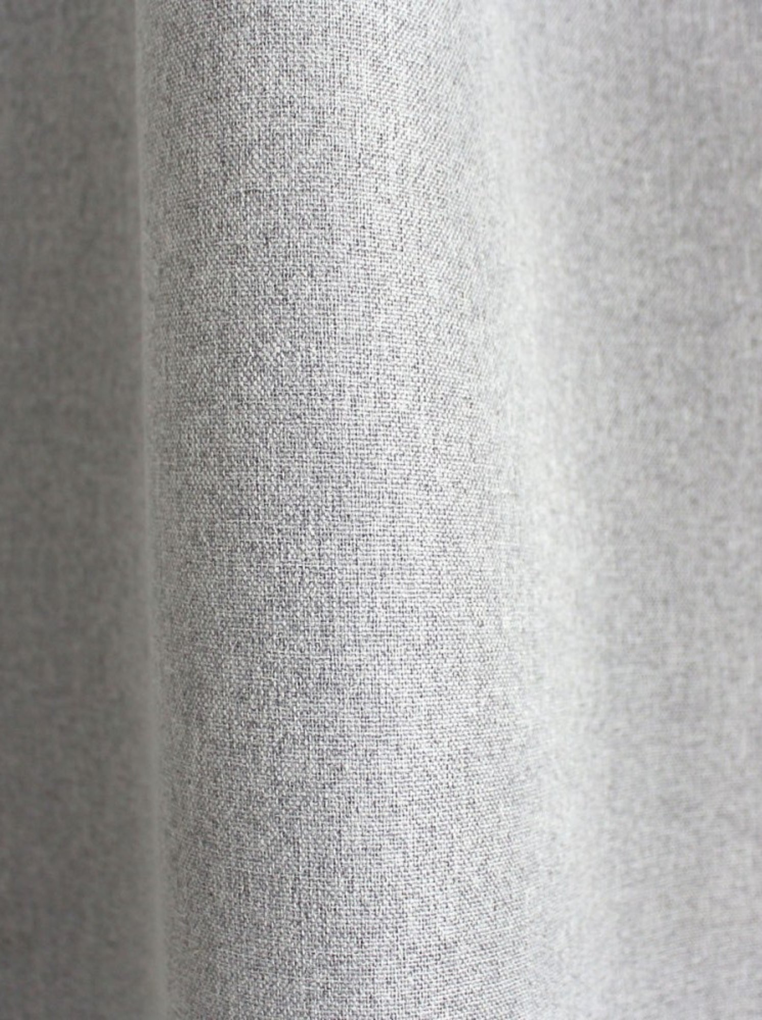 Rideau total occultant 140x240 pattes cachées Gris clair - Gris