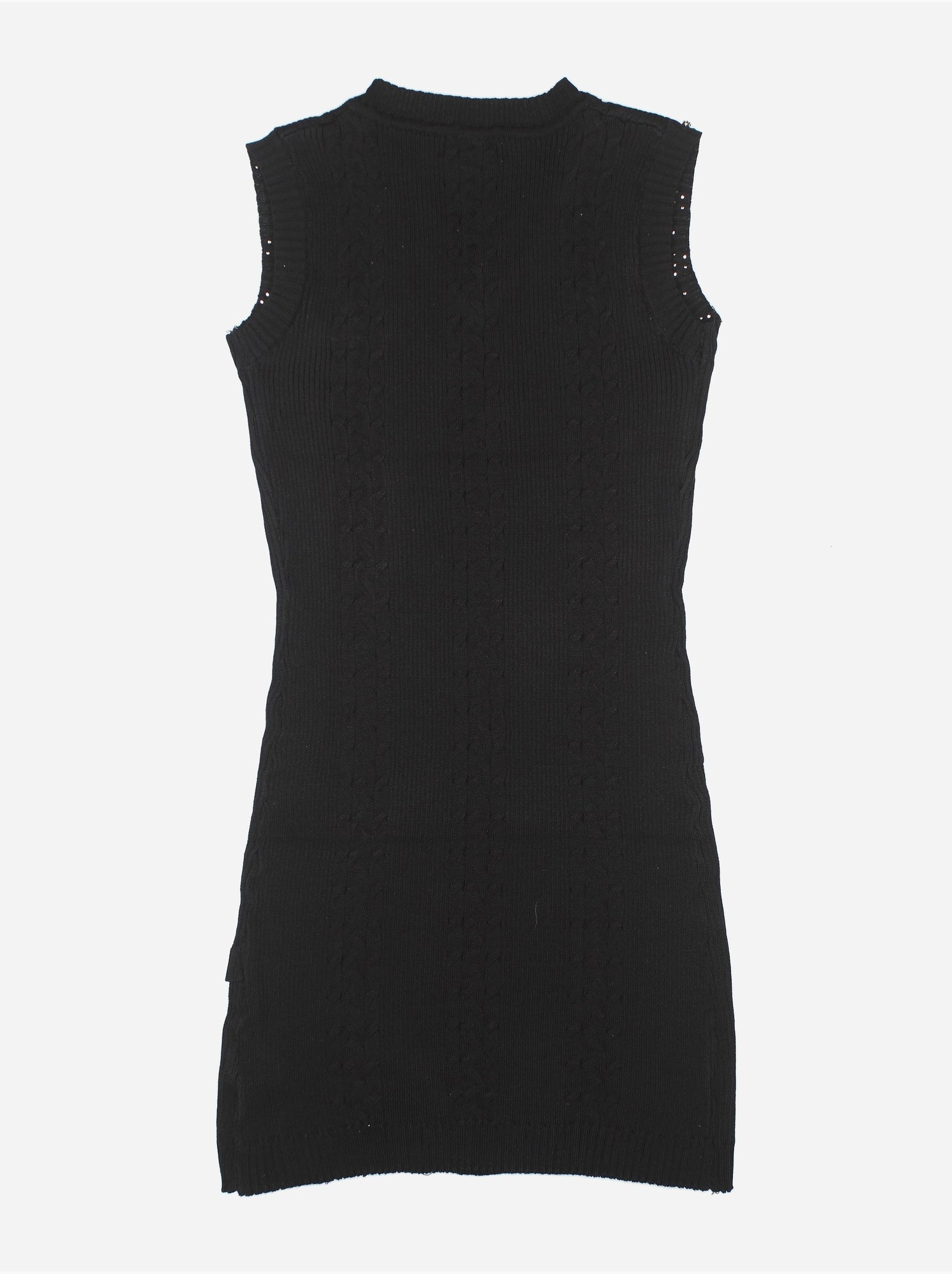 Robe à maille torsadée - Kids Star - Noir