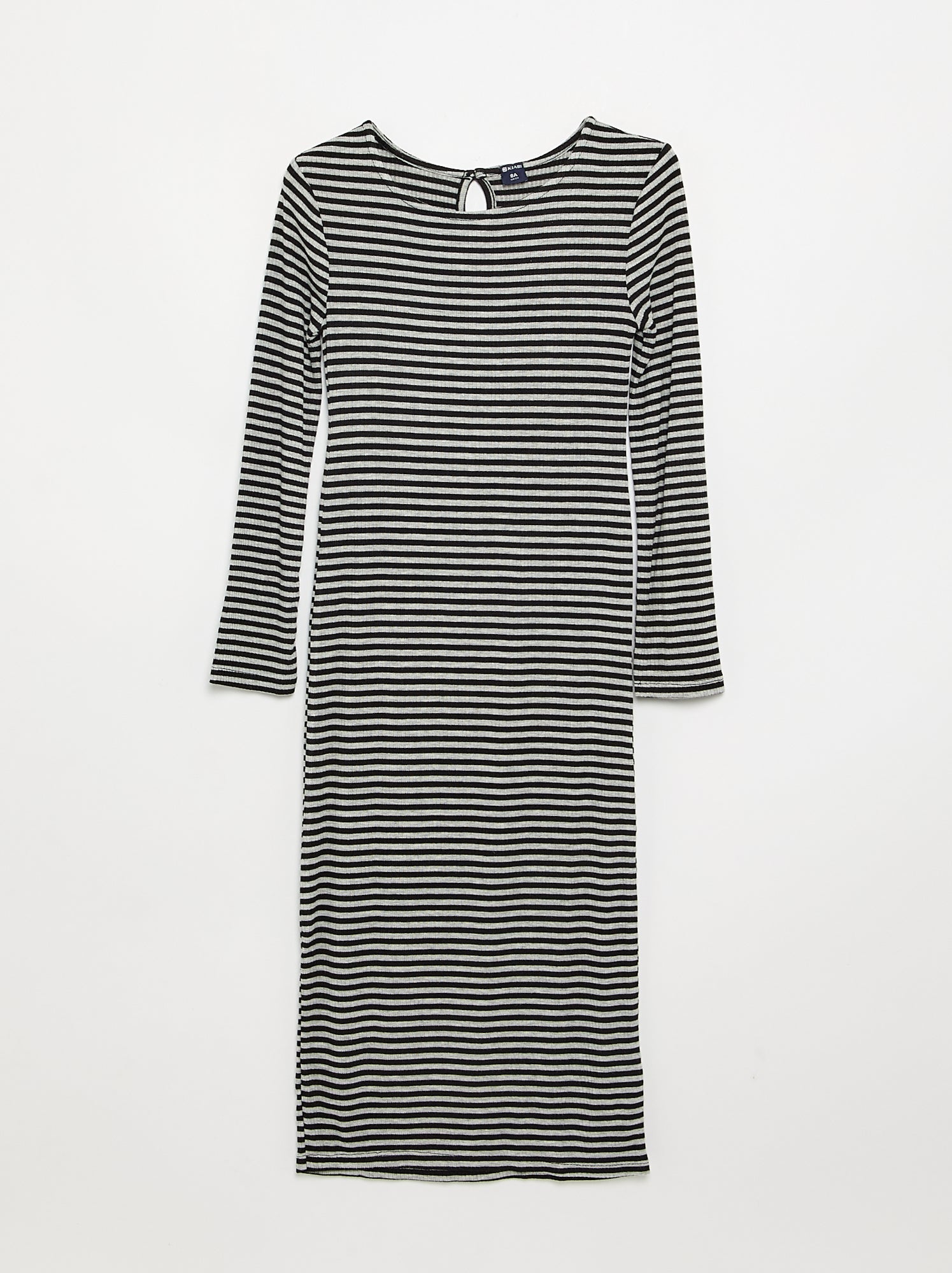 Robe à manches longues - Gris