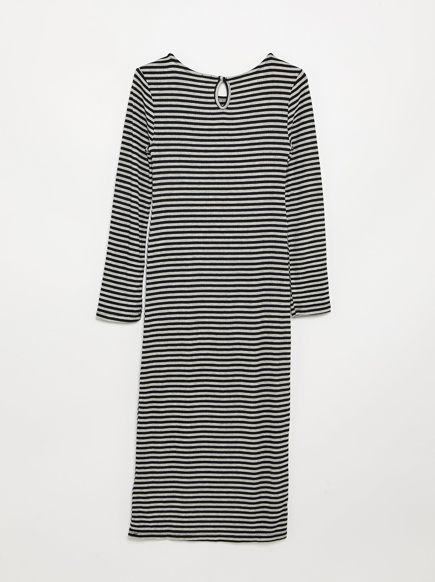 Robe à manches longues - Gris