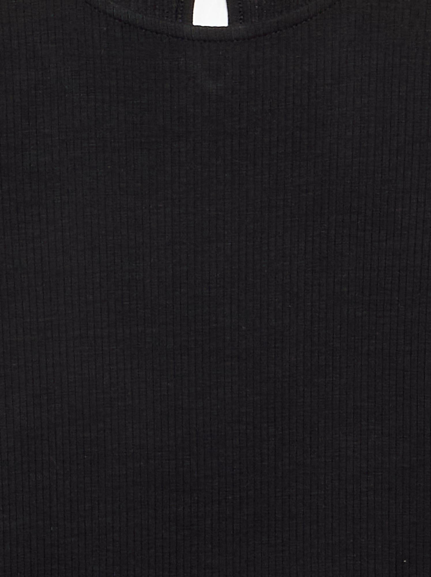 Robe à manches longues - Noir