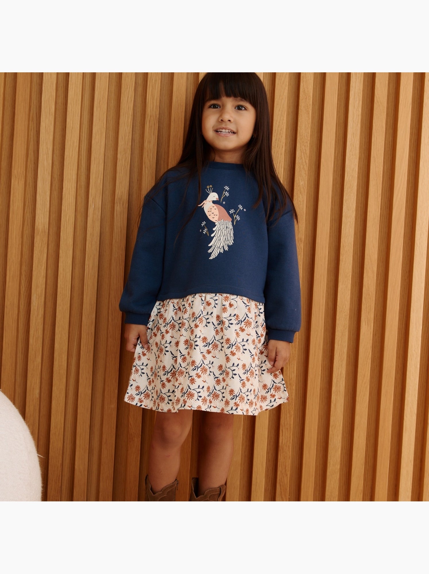 Robe bébé ollie - Bleu