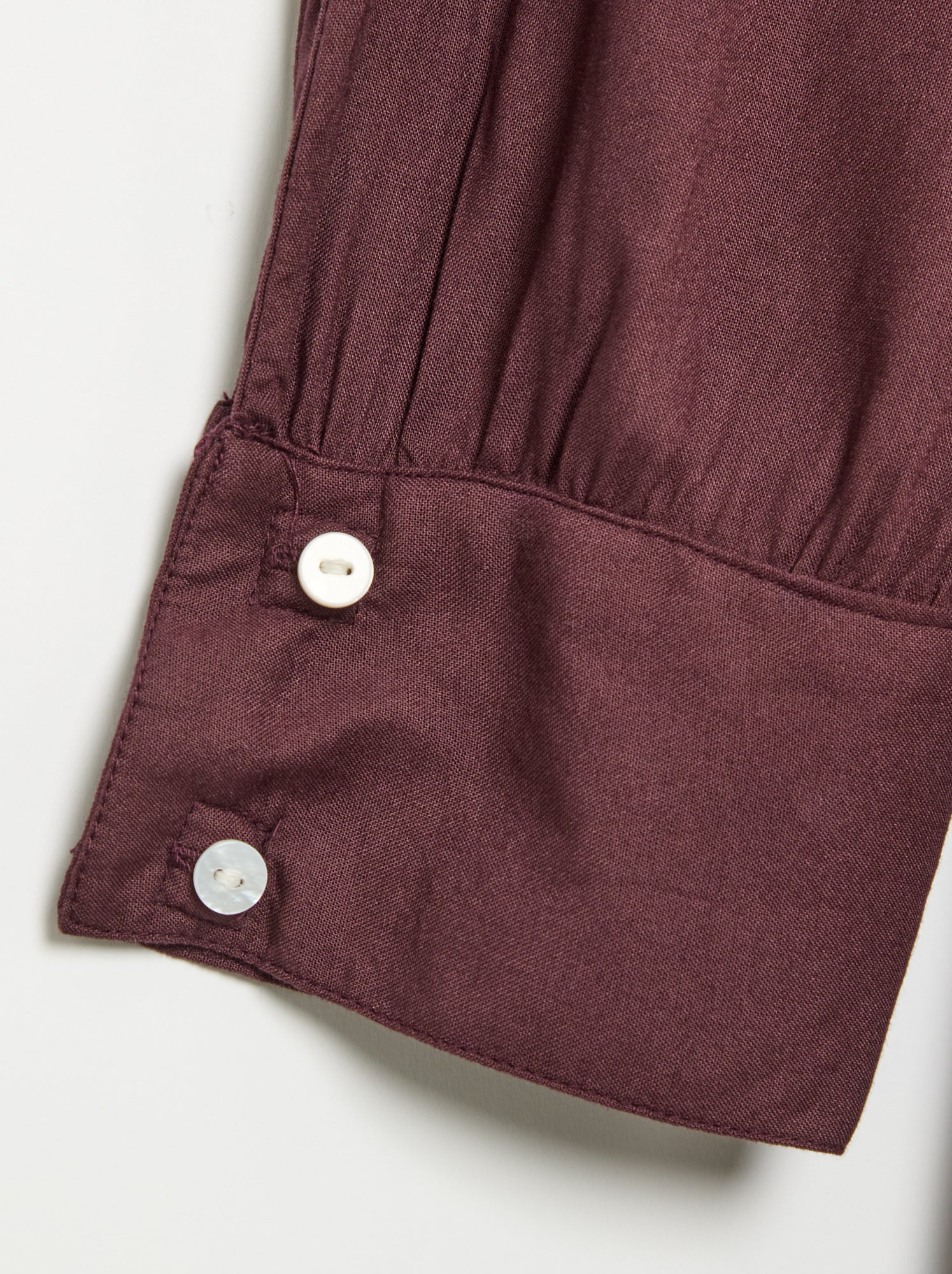 Robe chemise longue facile à enfiler - Violet