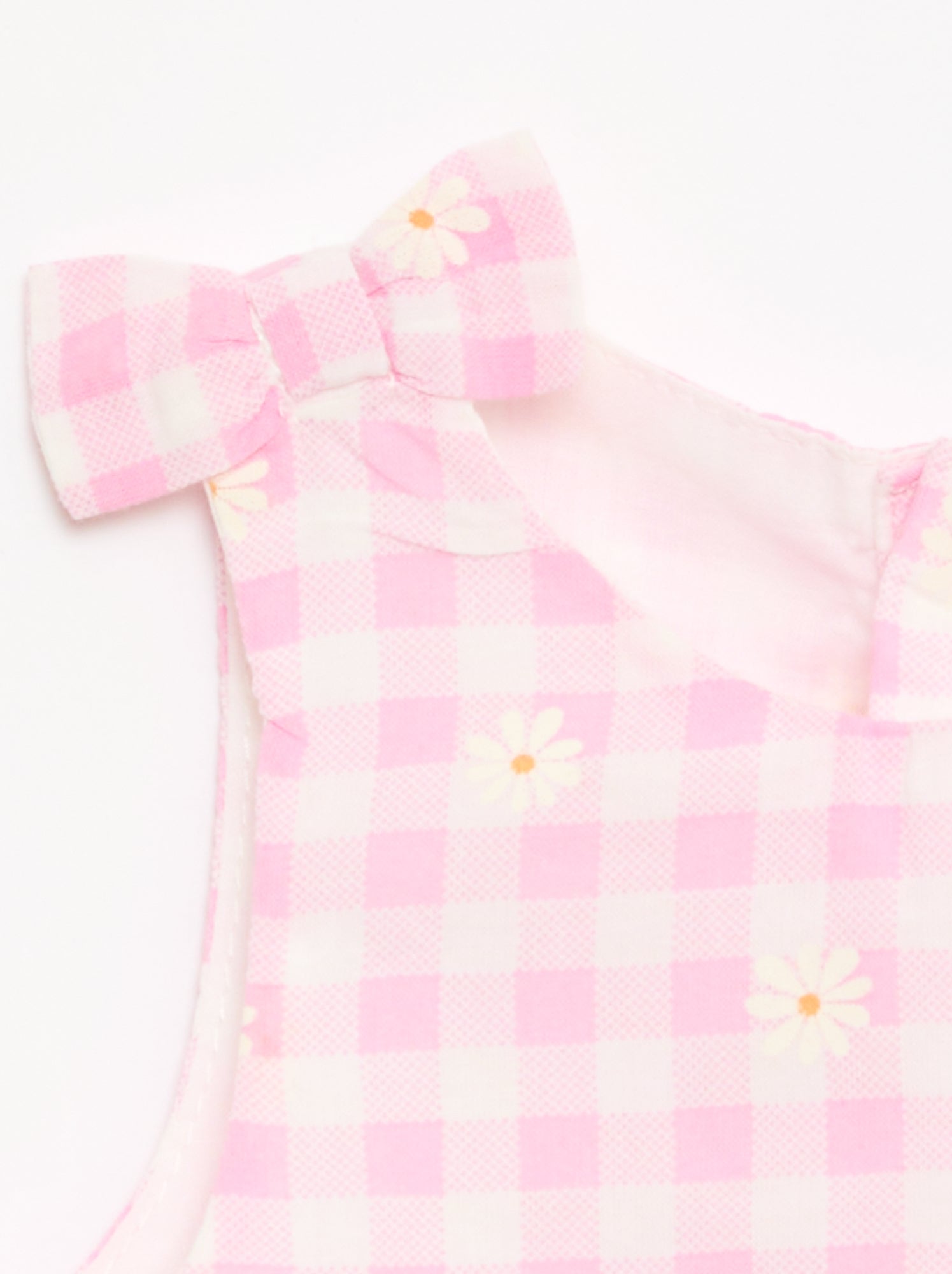 Robe coupe évasée sans manches - Rose (EUA19_10)