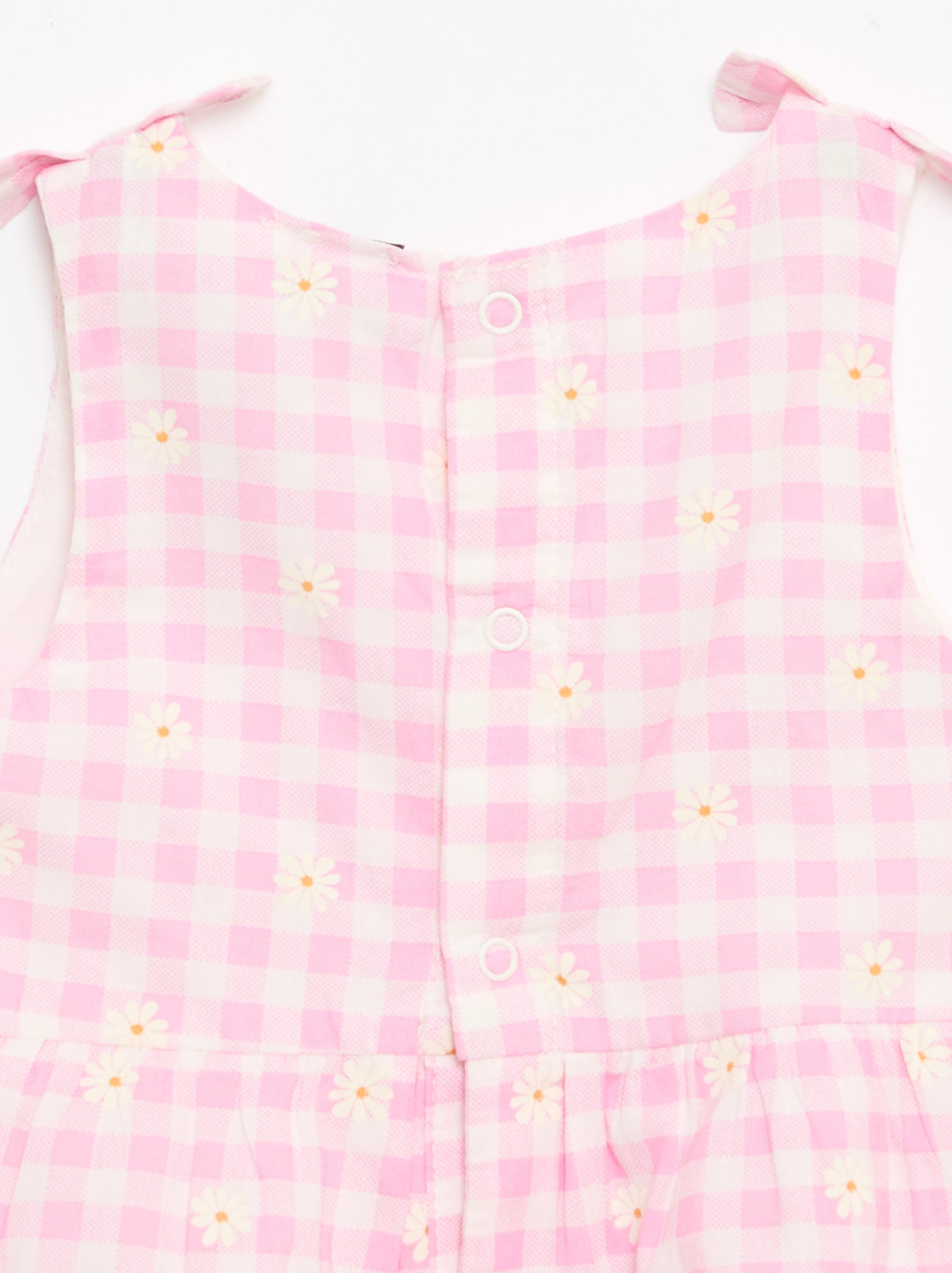 Robe coupe évasée sans manches - Rose (EUA19_10)