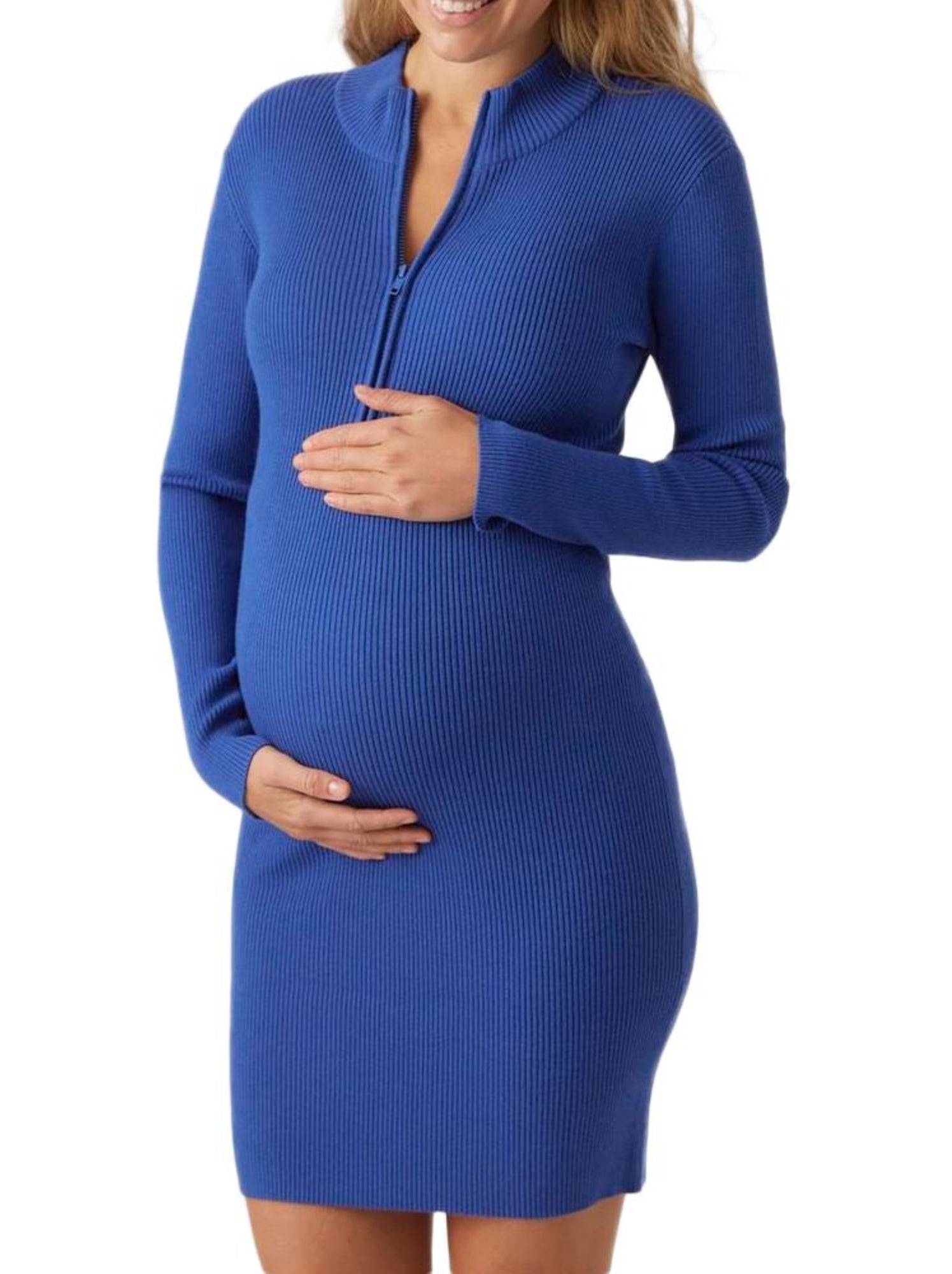 Robe de grossesse femme mamalicious - Bleu