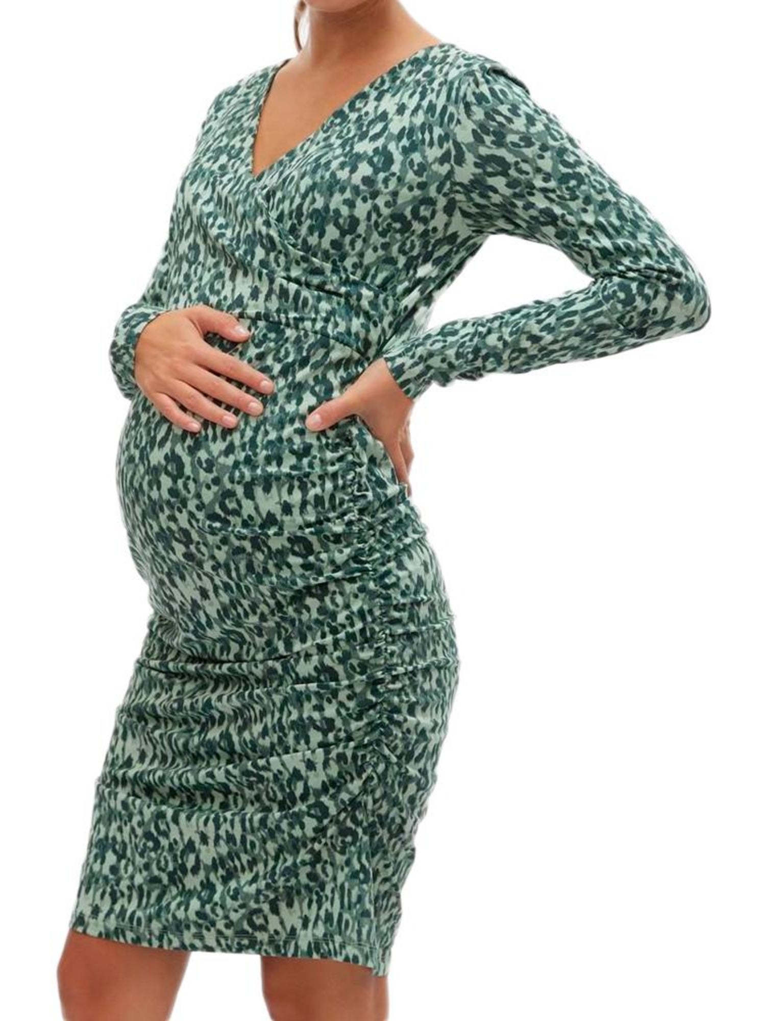 Robe de grossesse femme mamalicious - Vert