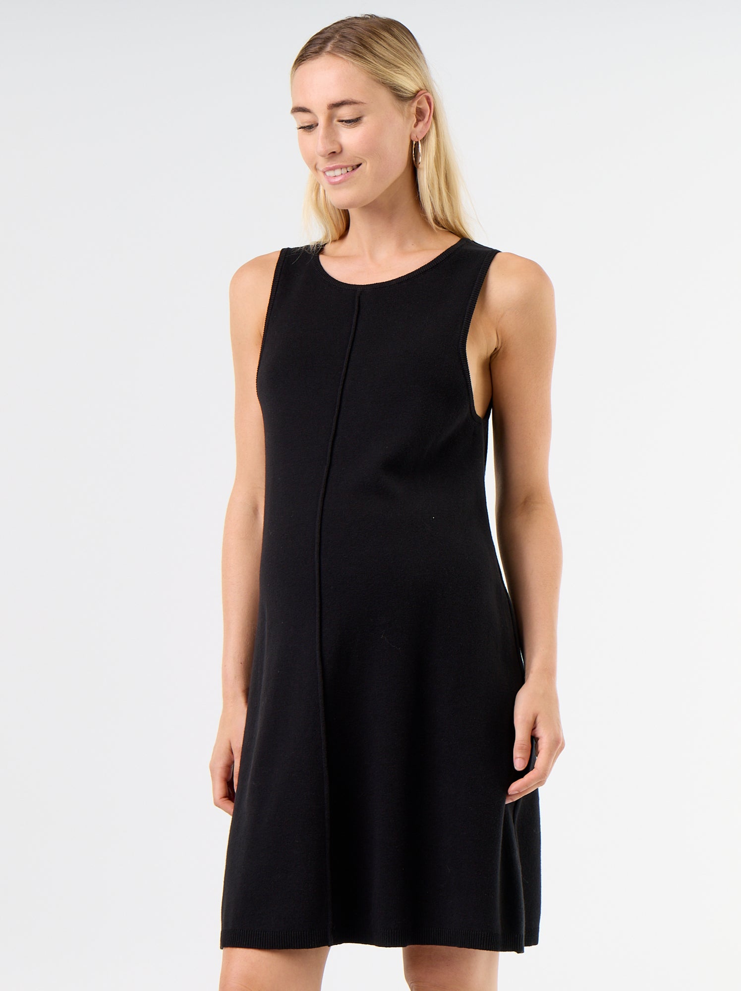 Robe de maternité chasuble - Noir