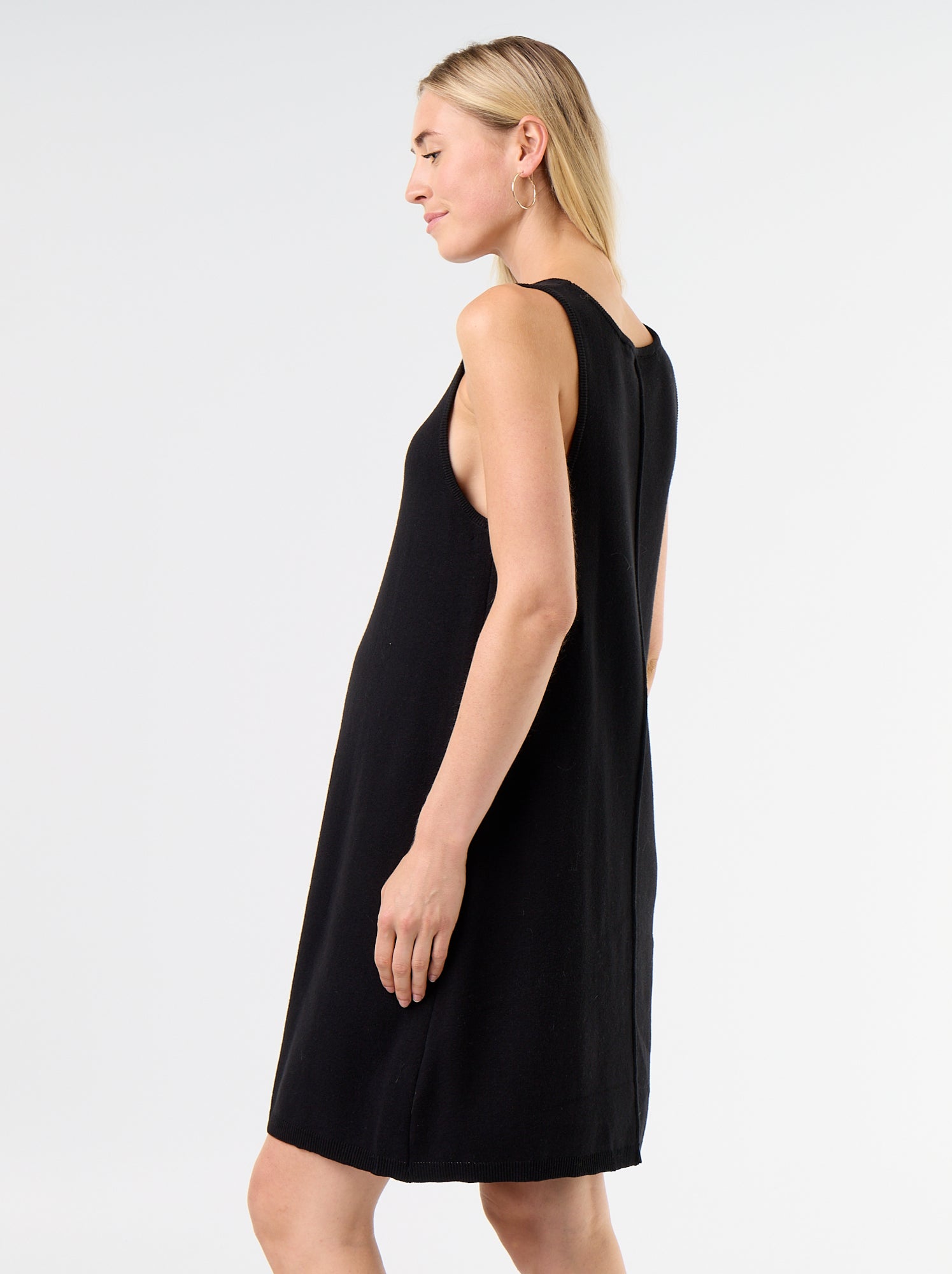Robe de maternité chasuble - Noir