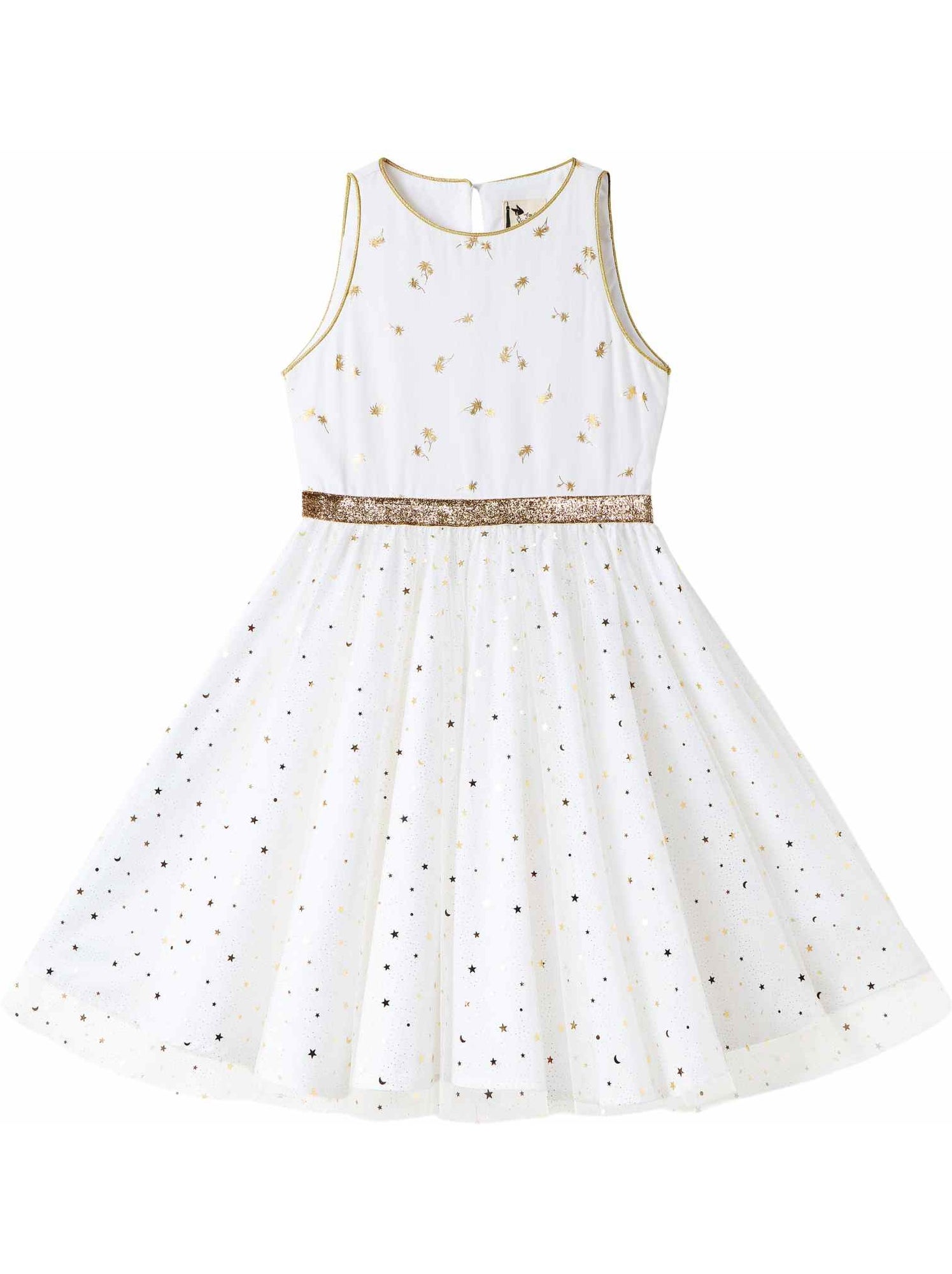 Robe Demoiselle d'Honneur   et    HEPBURN - La Faute à Voltaire - Blanc Doré Blanc