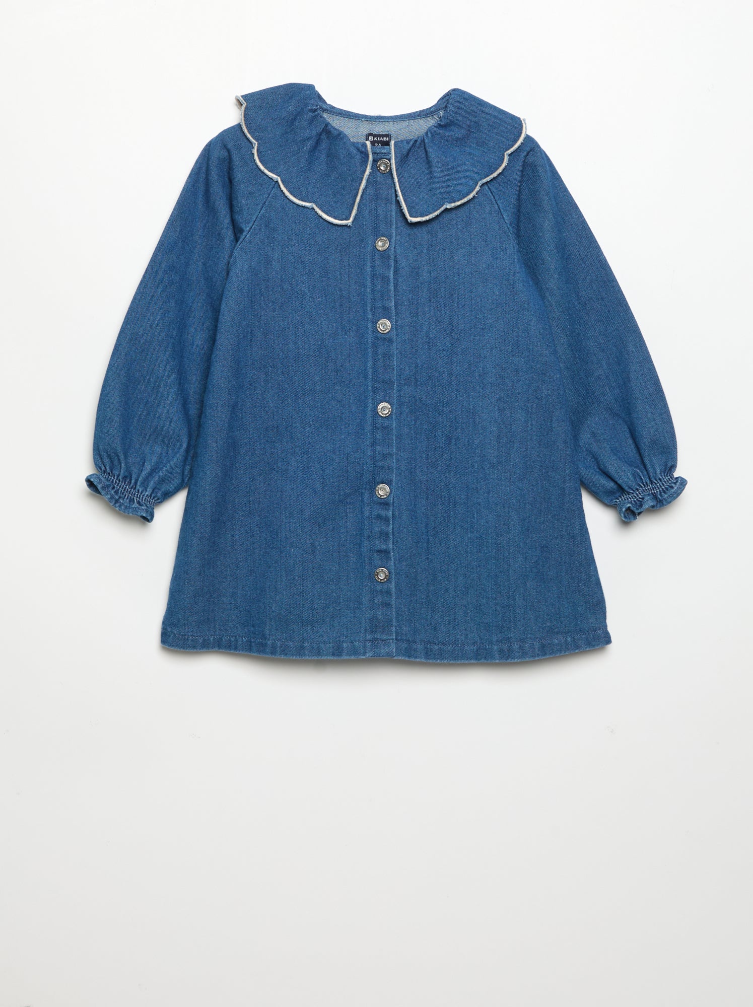 Robe en denim - Bleu