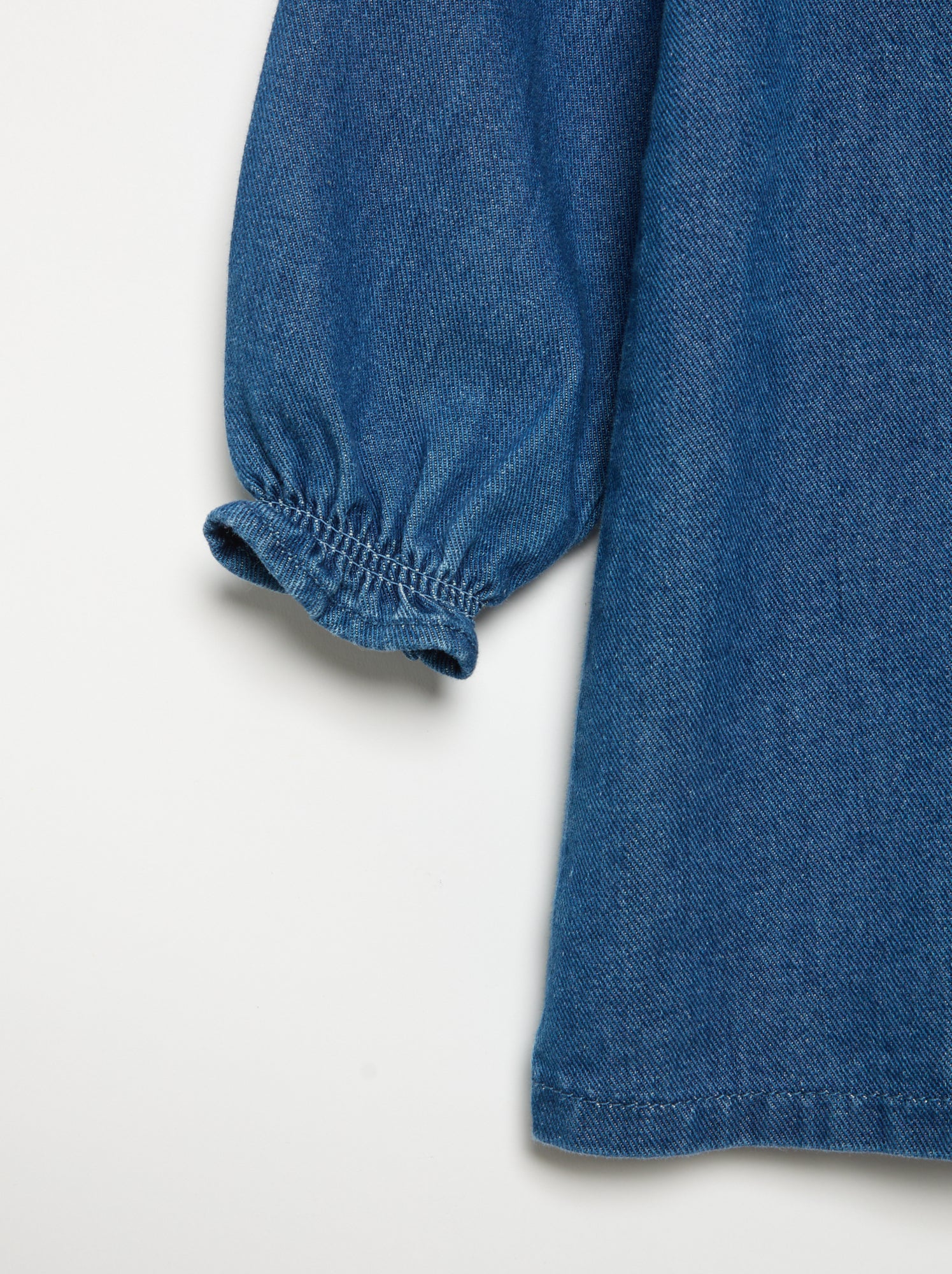 Robe en denim - Bleu