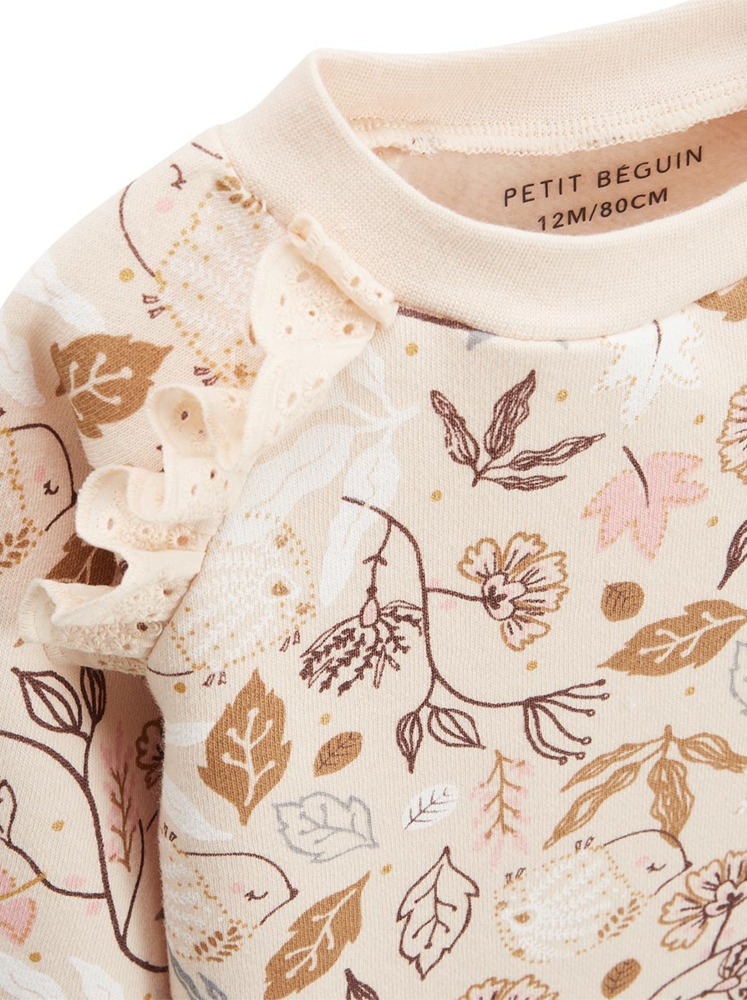 Robe enfant en molleton chincha - Beige