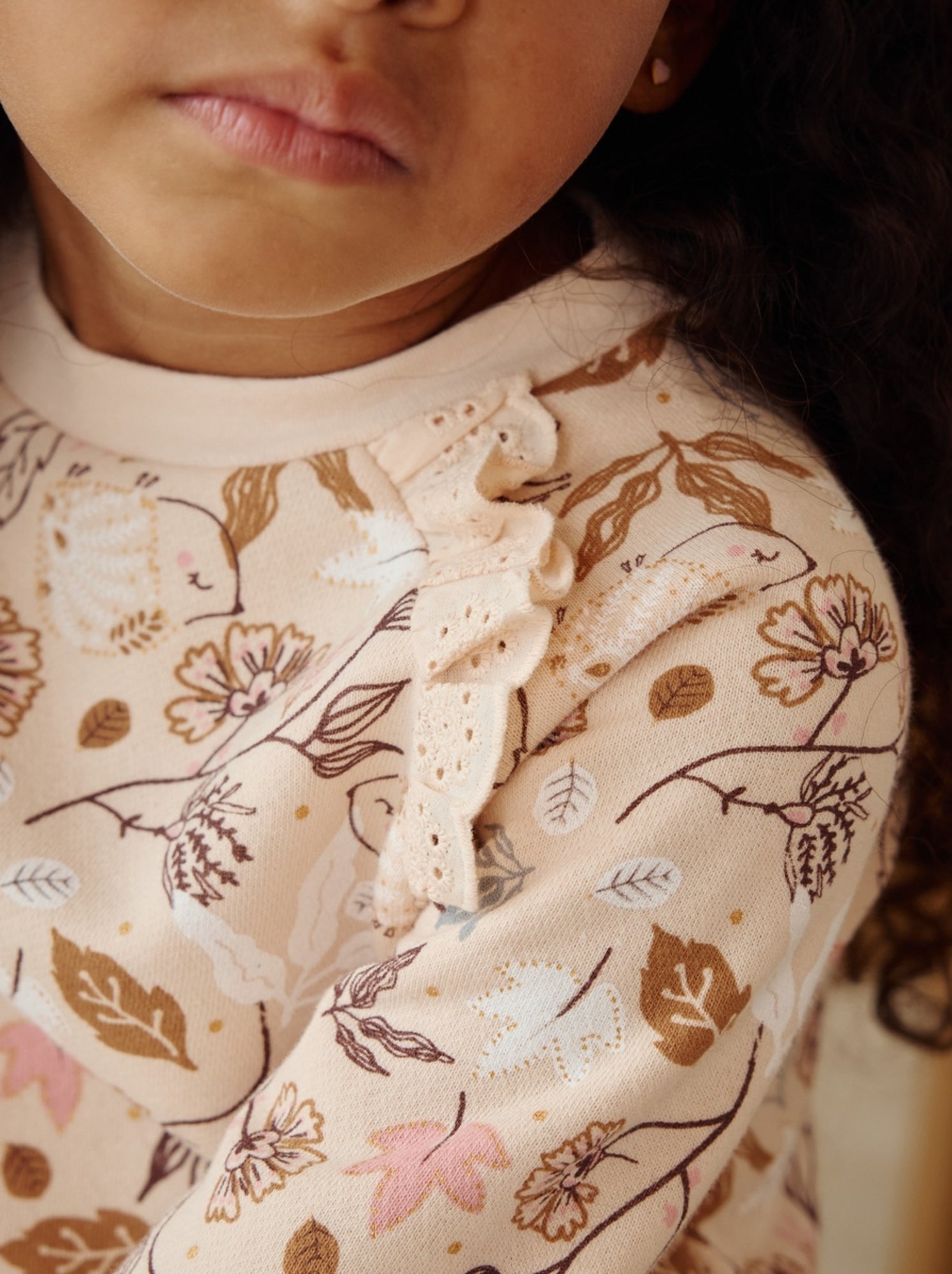Robe enfant en molleton chincha - Beige