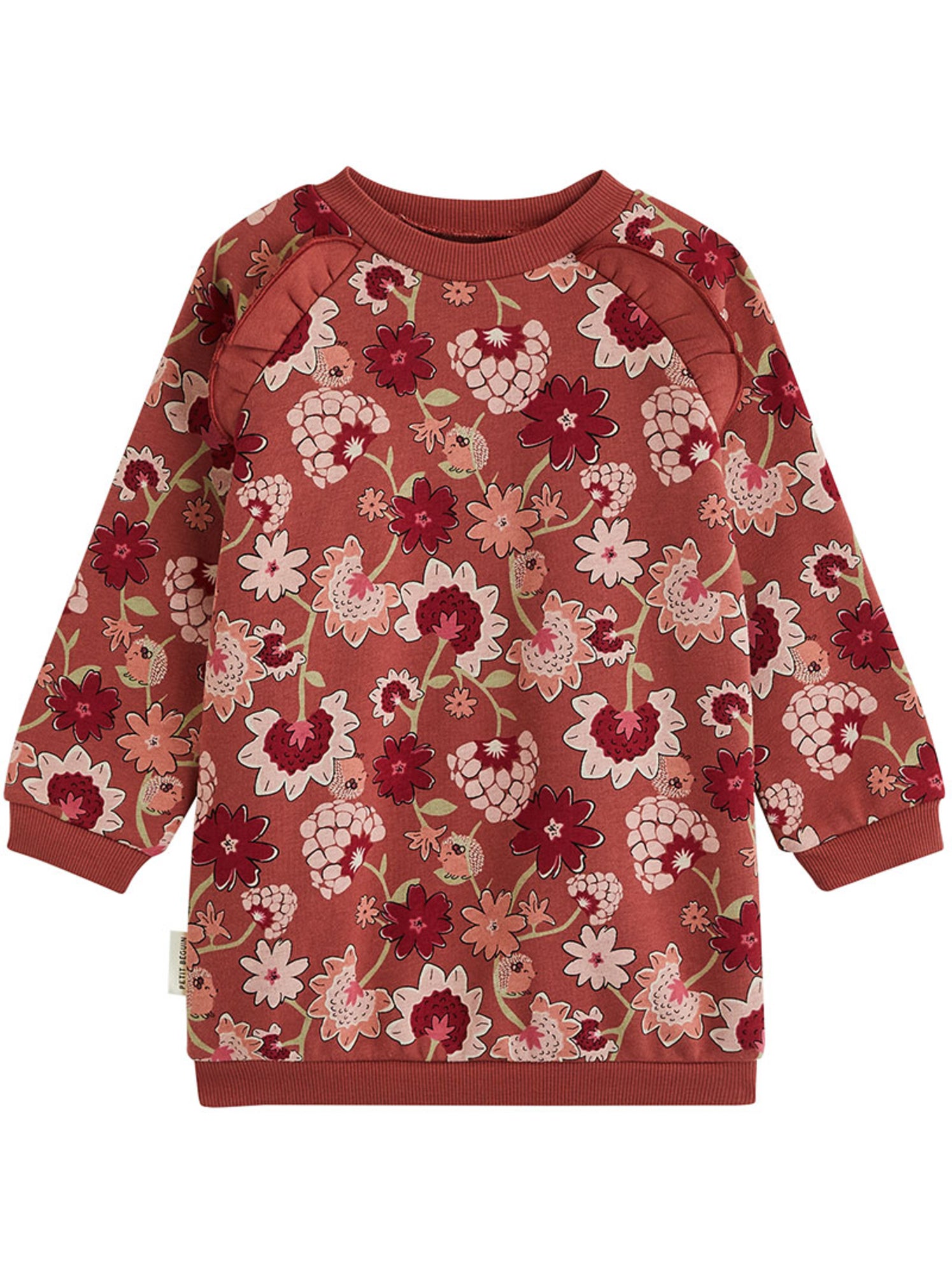 Robe enfant en molleton harmony - Rose