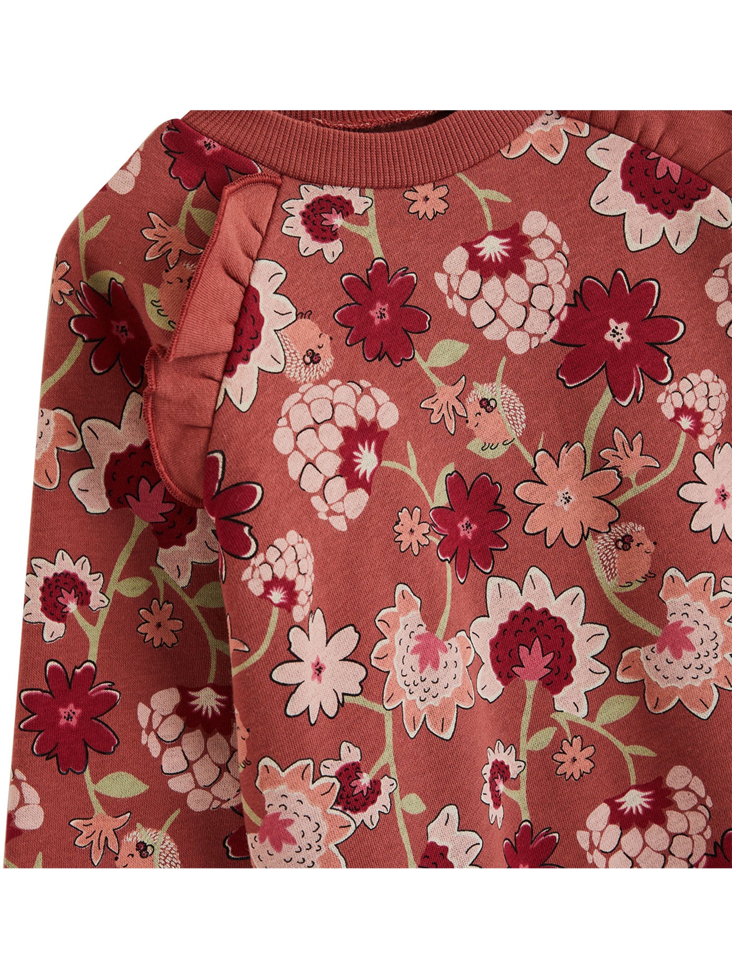 Robe enfant en molleton harmony - Rose