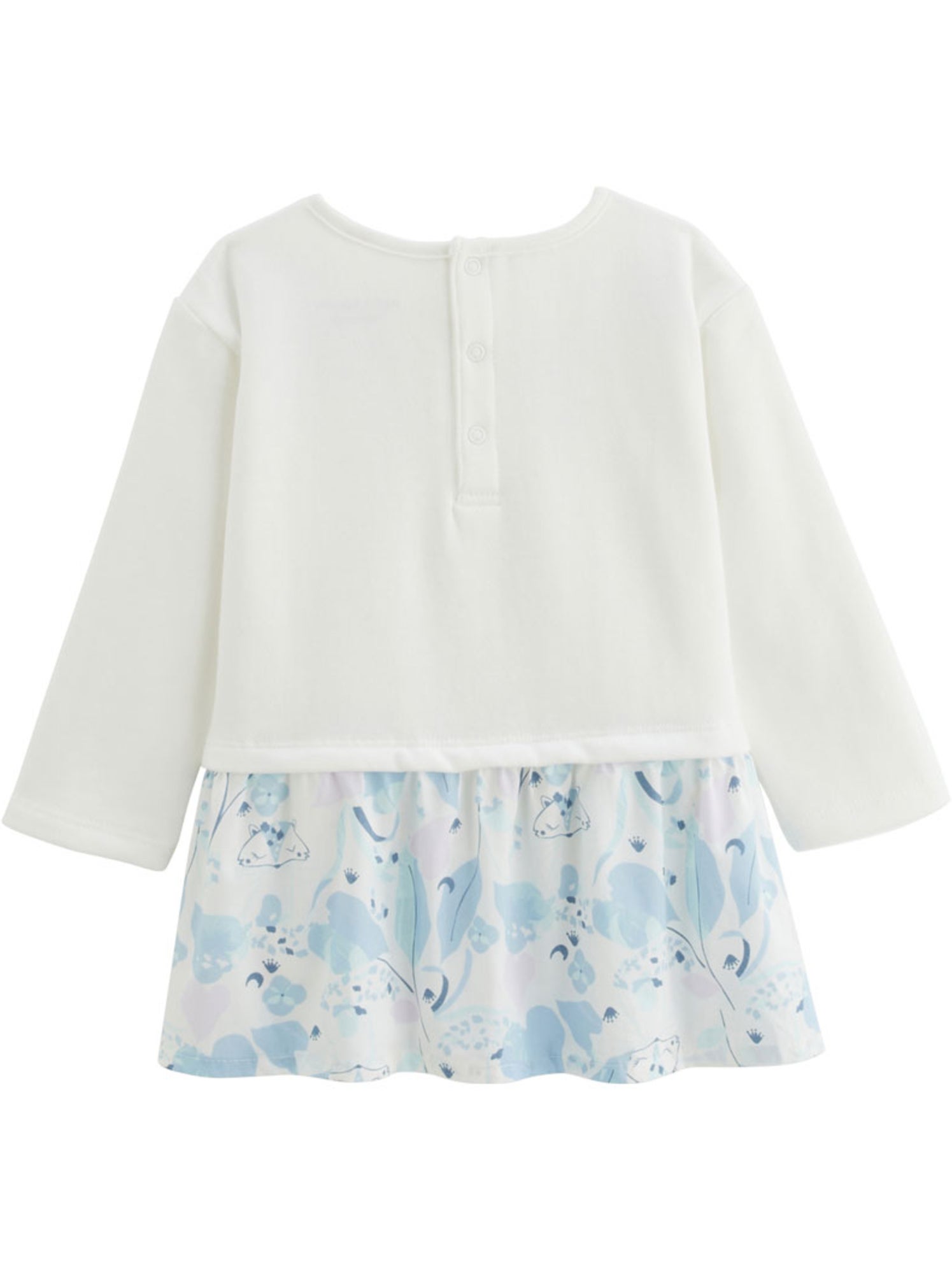 Robe enfant en molleton polarmoon - Bleu