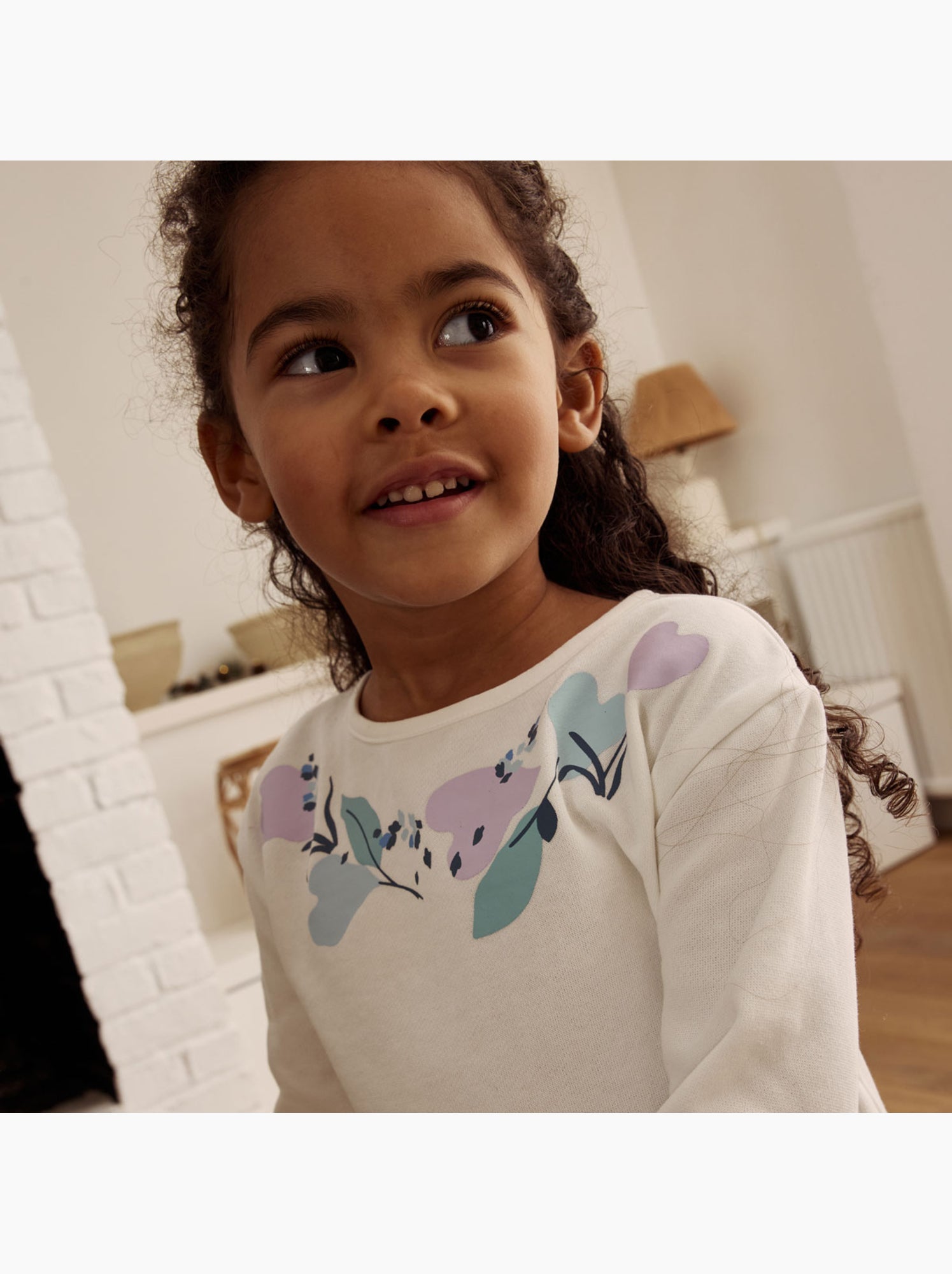 Robe enfant en molleton polarmoon - Bleu