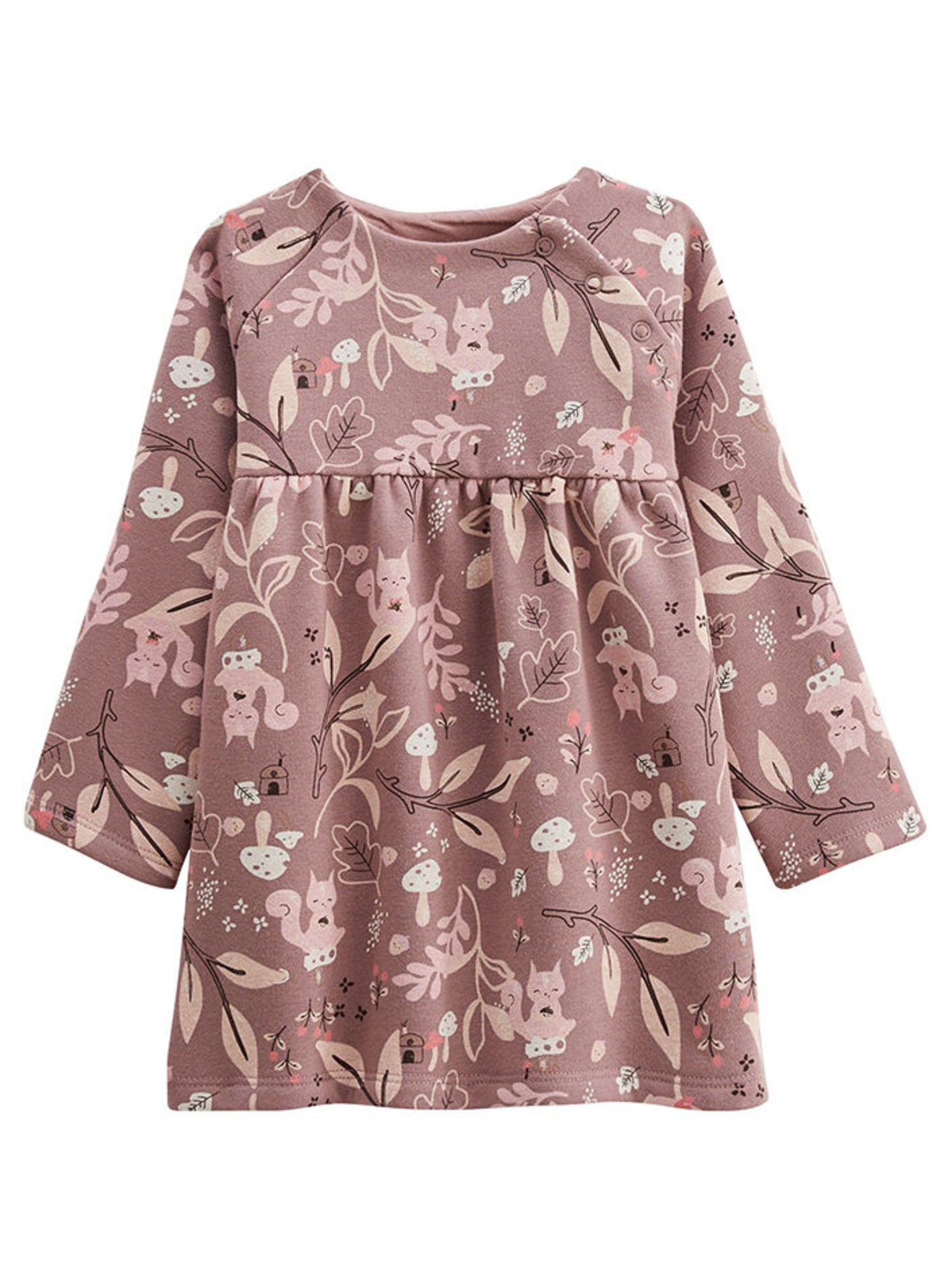 Robe enfant en molleton sora - Rose