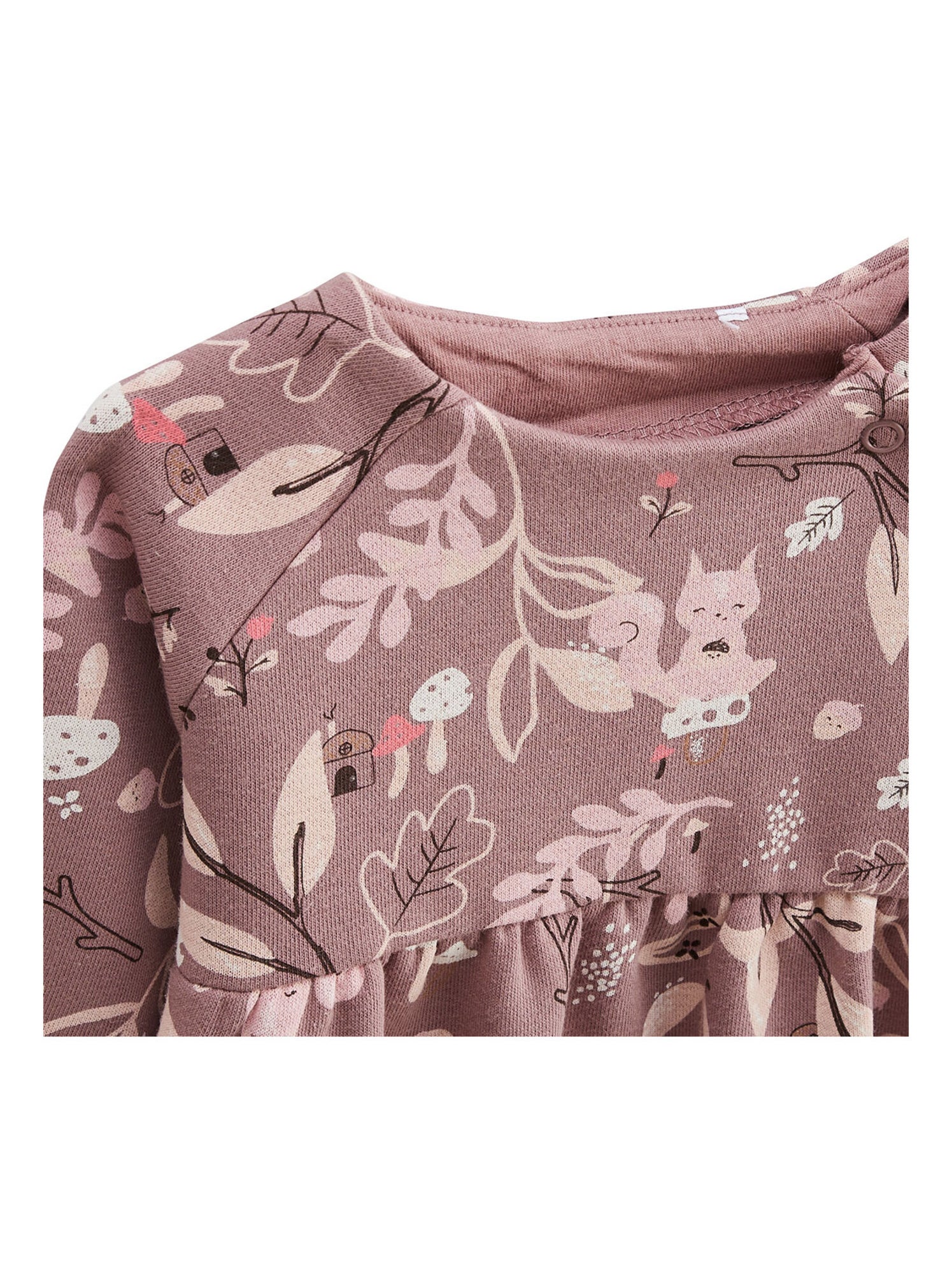 Robe enfant en molleton sora - Rose