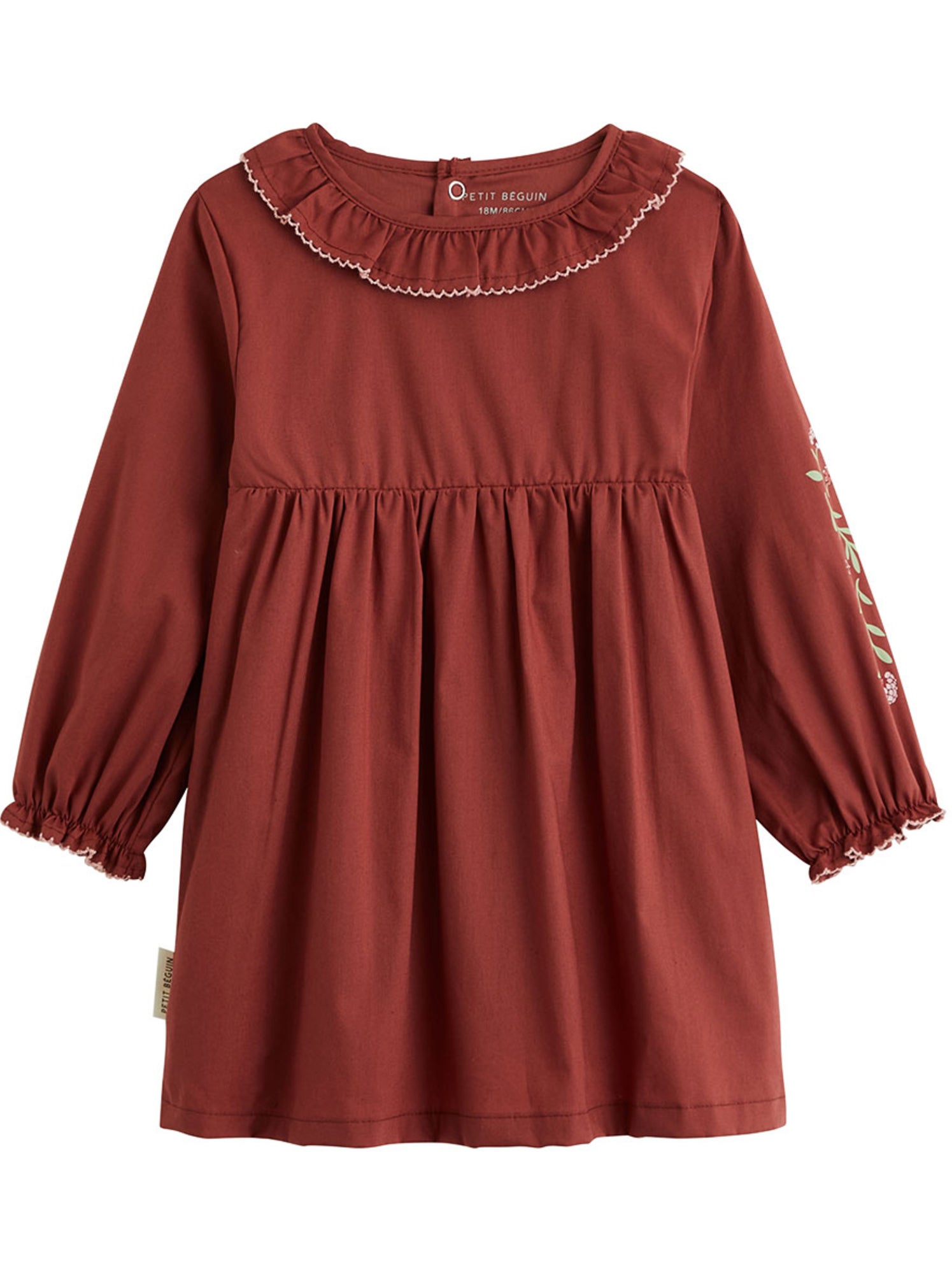 Robe enfant en popeline harmony - Rose