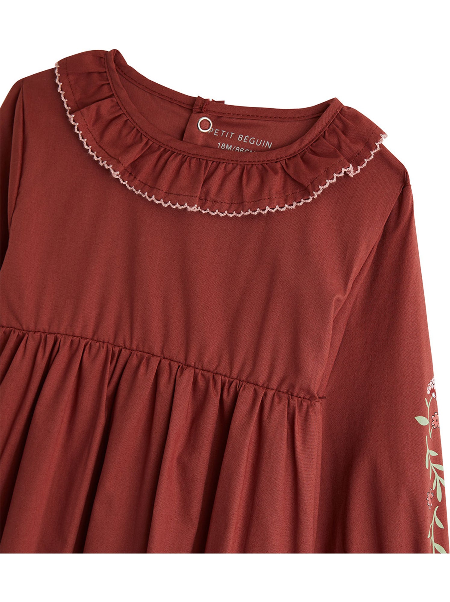 Robe enfant en popeline harmony - Rose