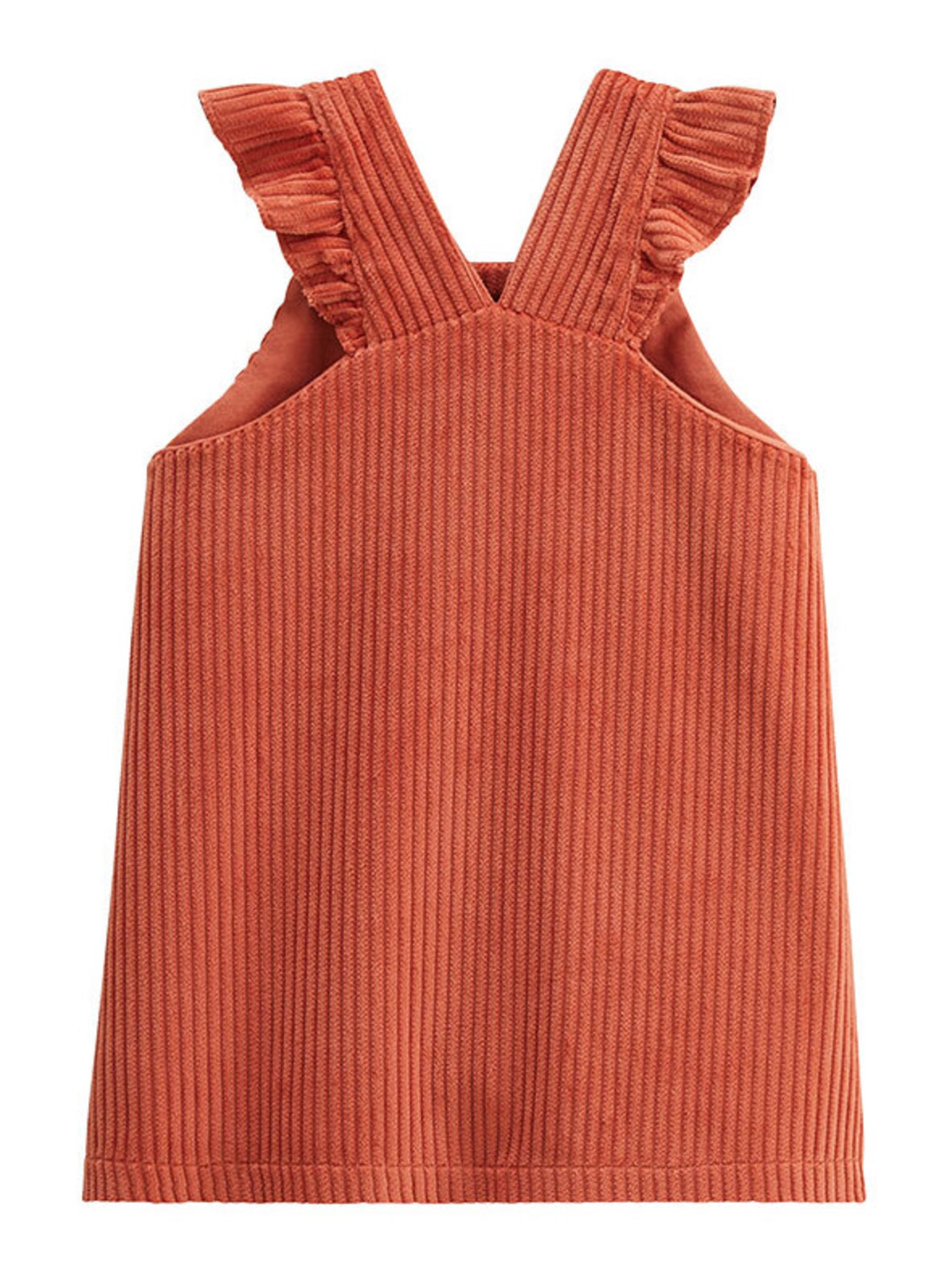 Robe enfant en velours côtelé manouk - Orange