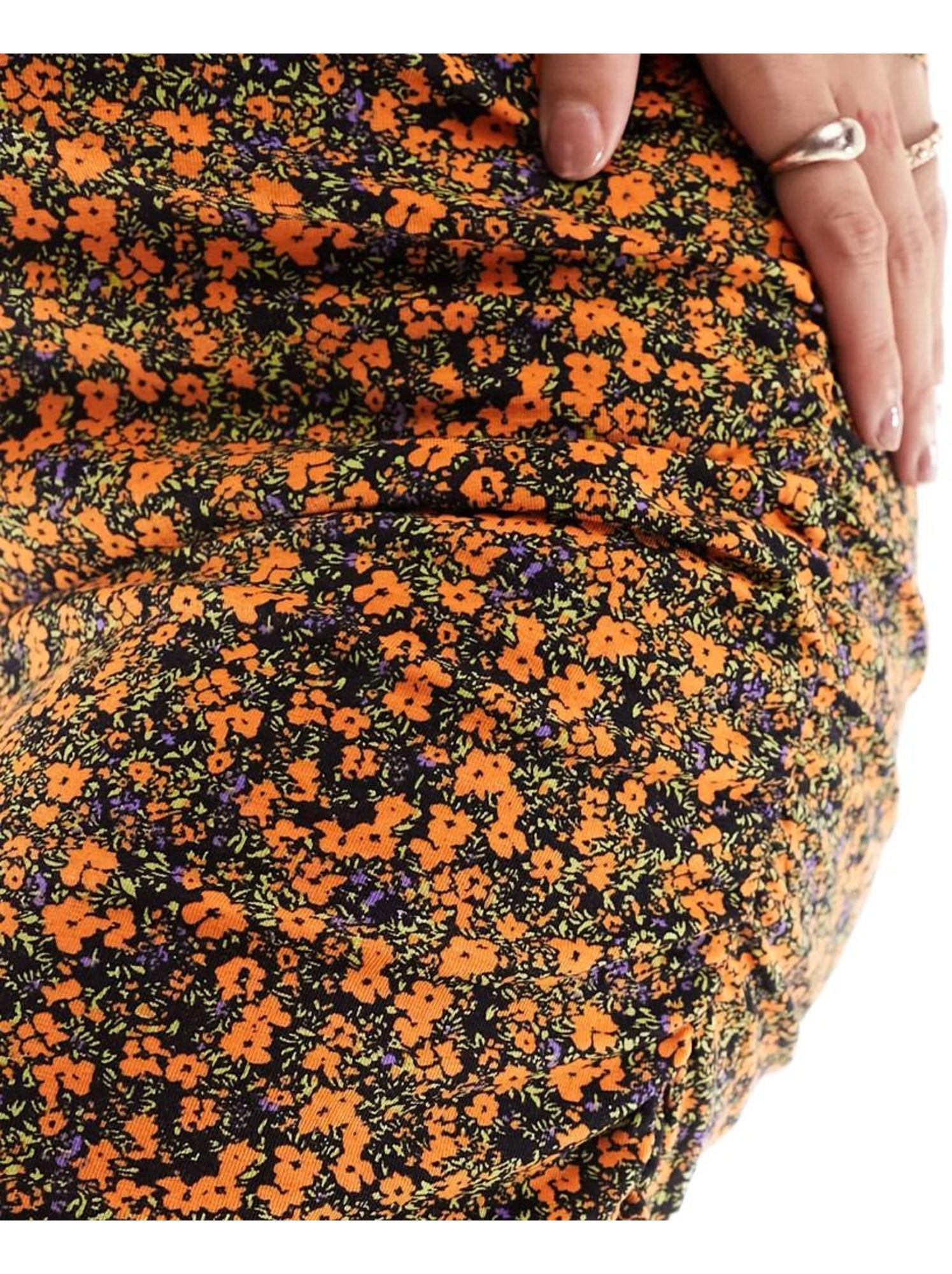Robe femme mamalicious - Orange