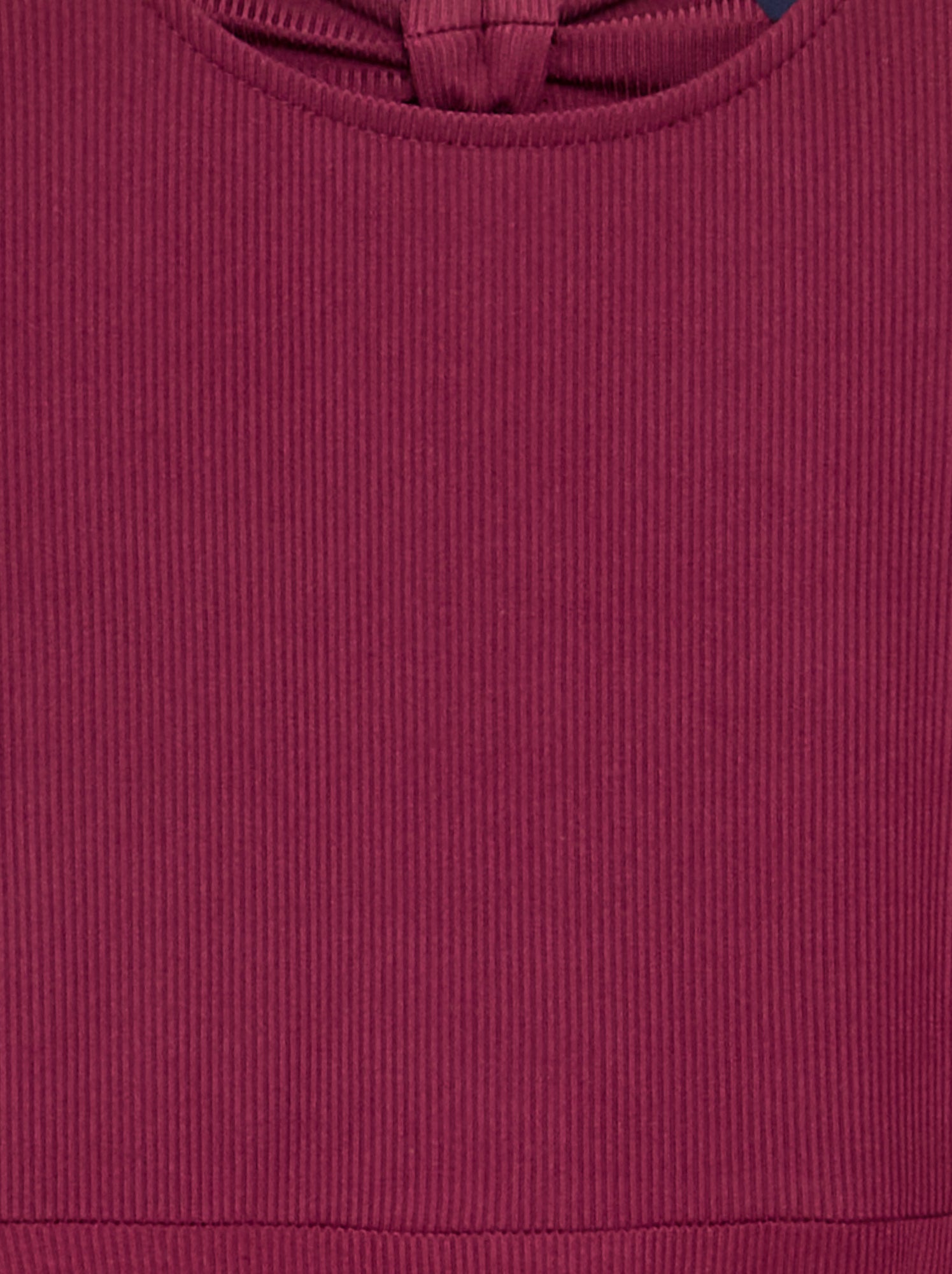 Robe imprimée à manches longues - Violet