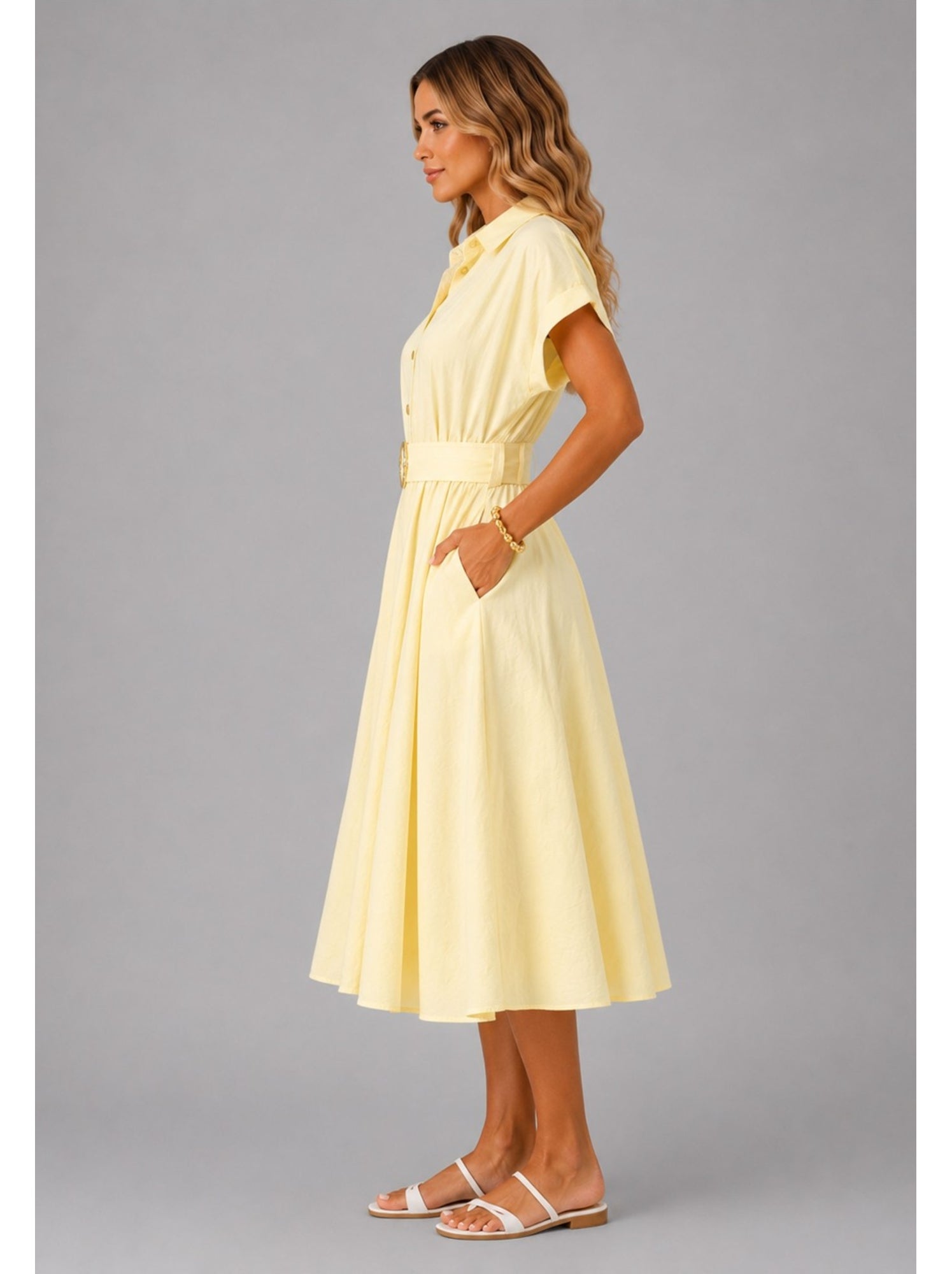 Robe kebello - Jaune