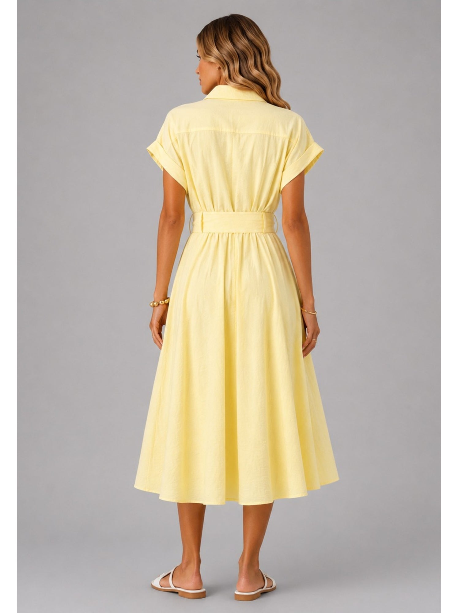 Robe kebello - Jaune