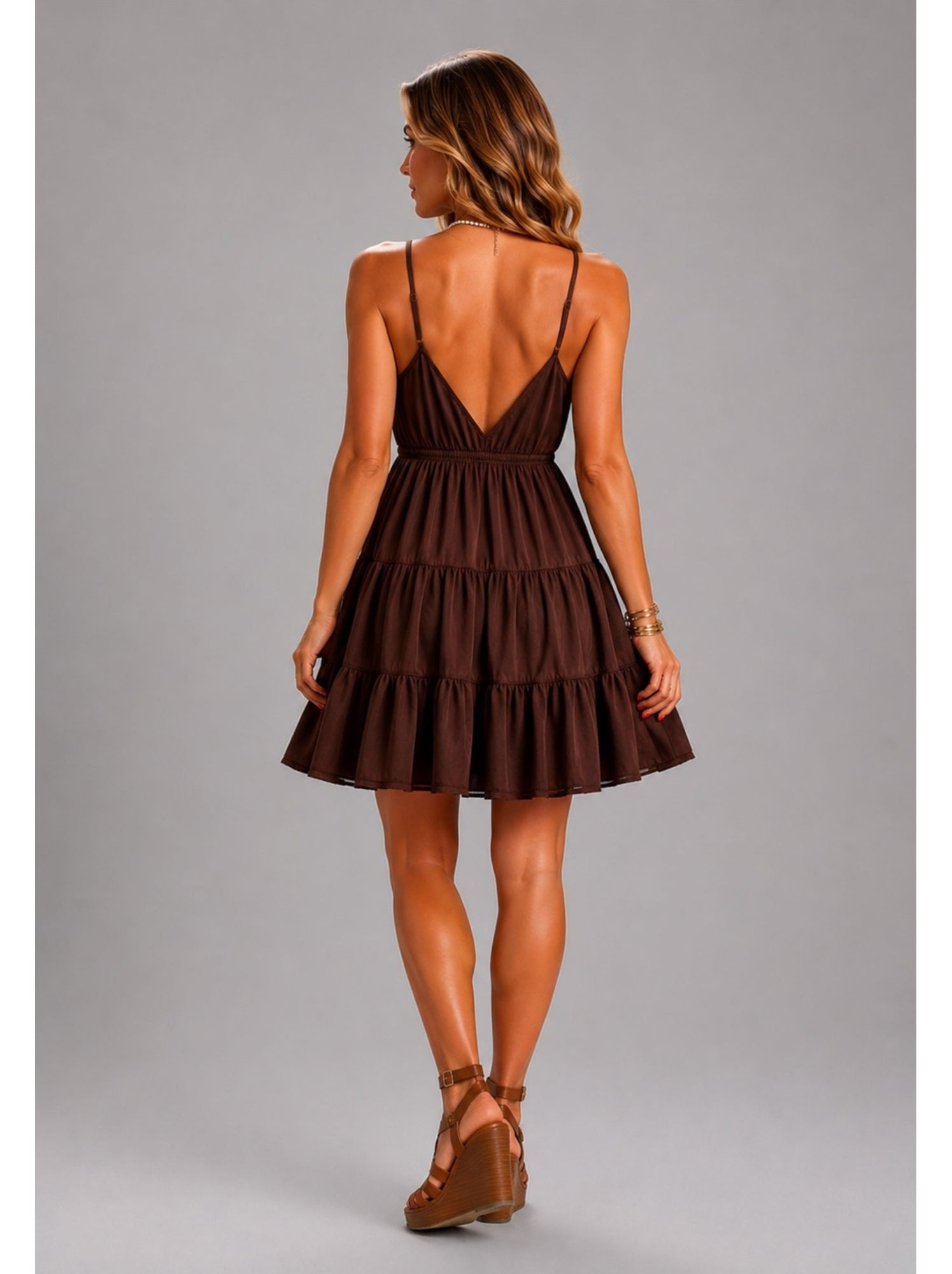 Robe kebello - Marron