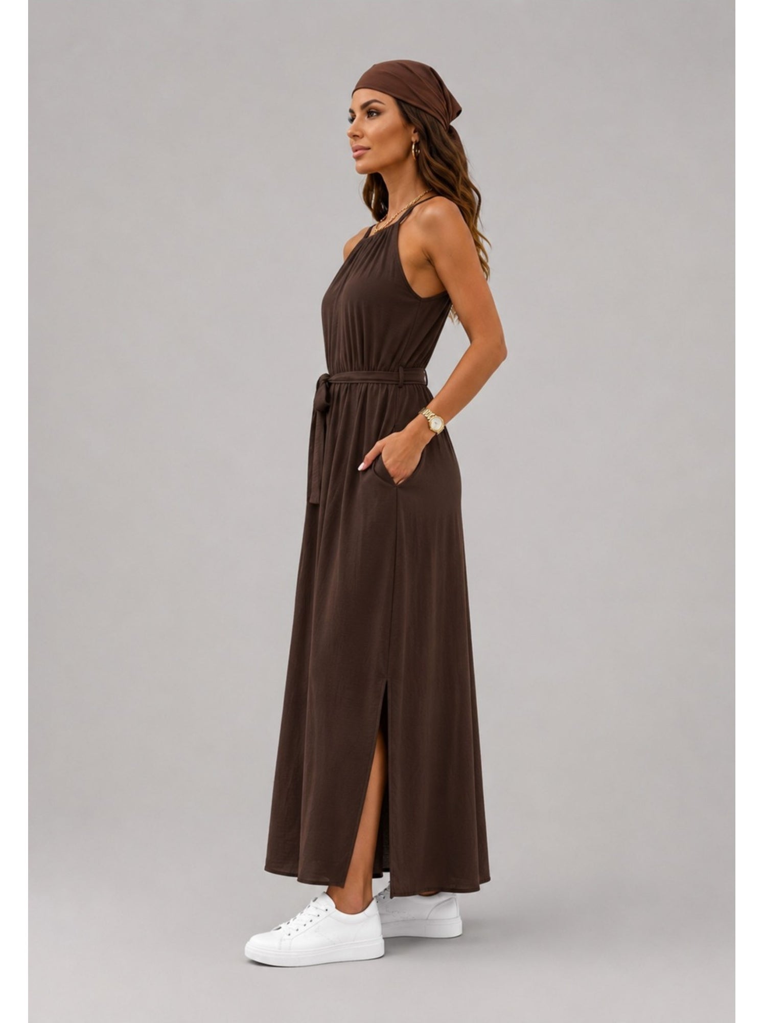Robe kebello - Marron