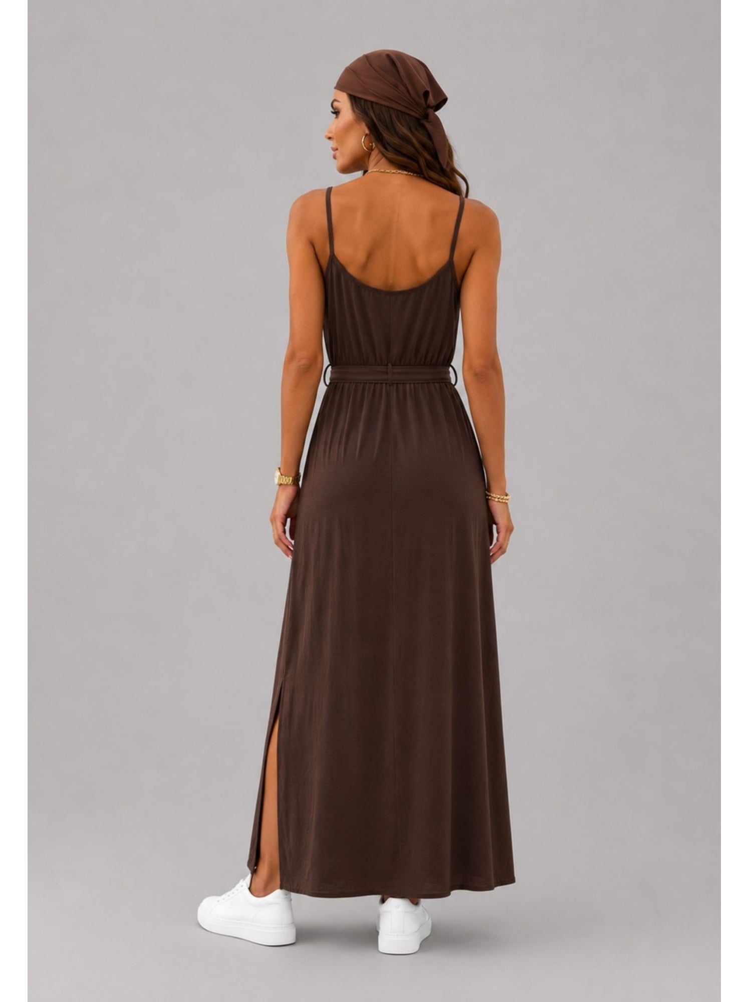 Robe kebello - Marron