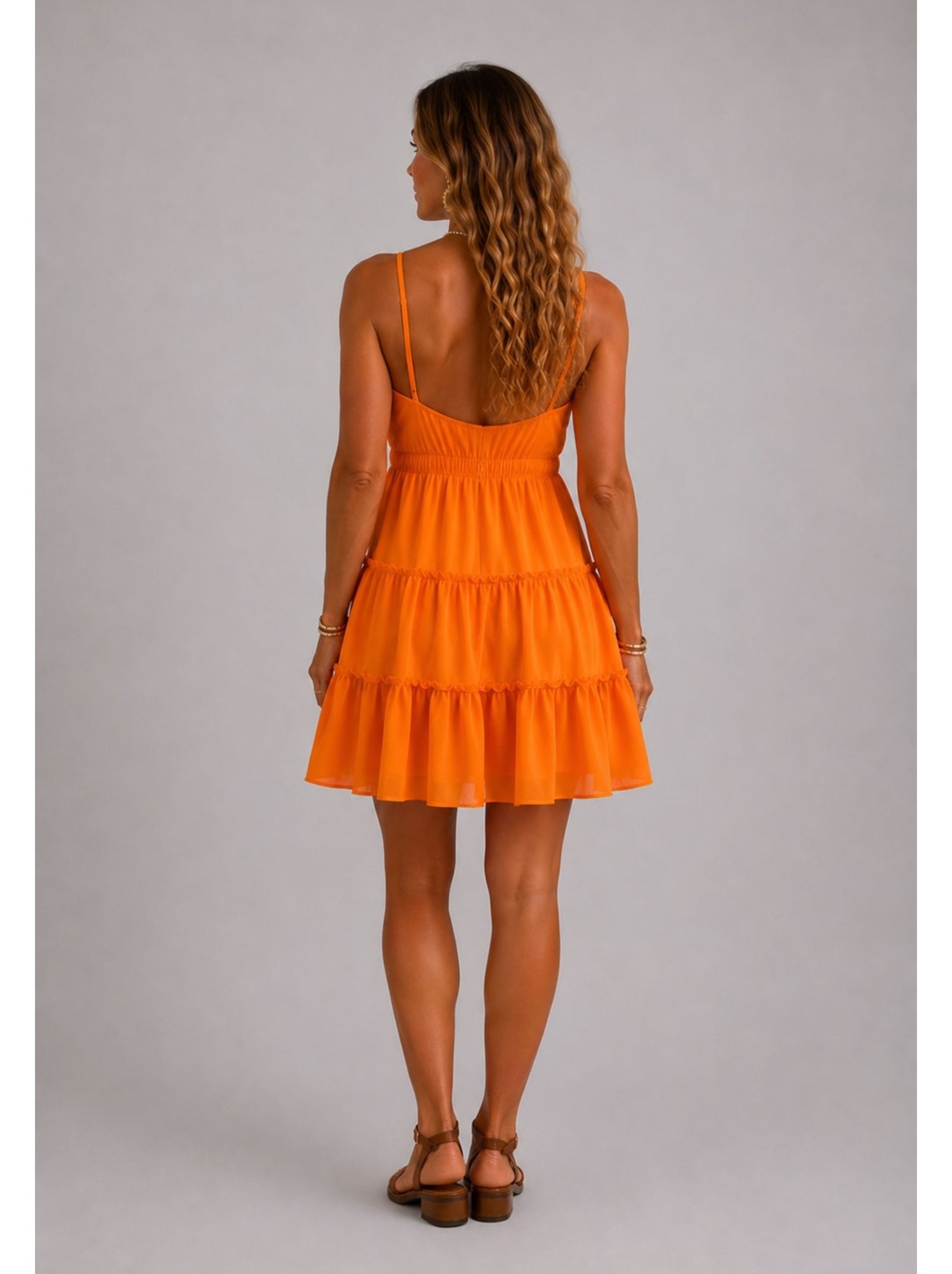 Robe kebello - Orange