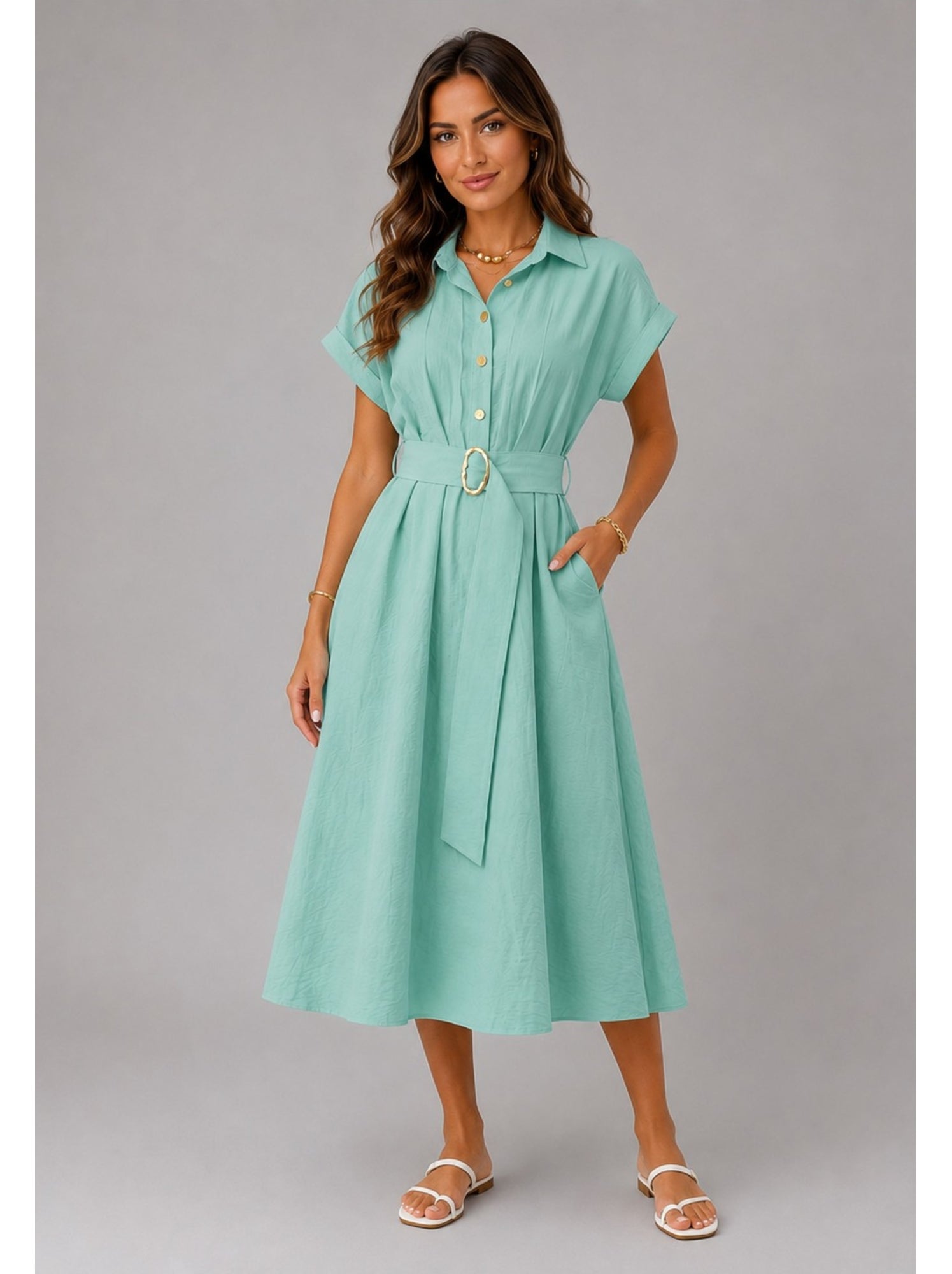 Robe kebello - Vert