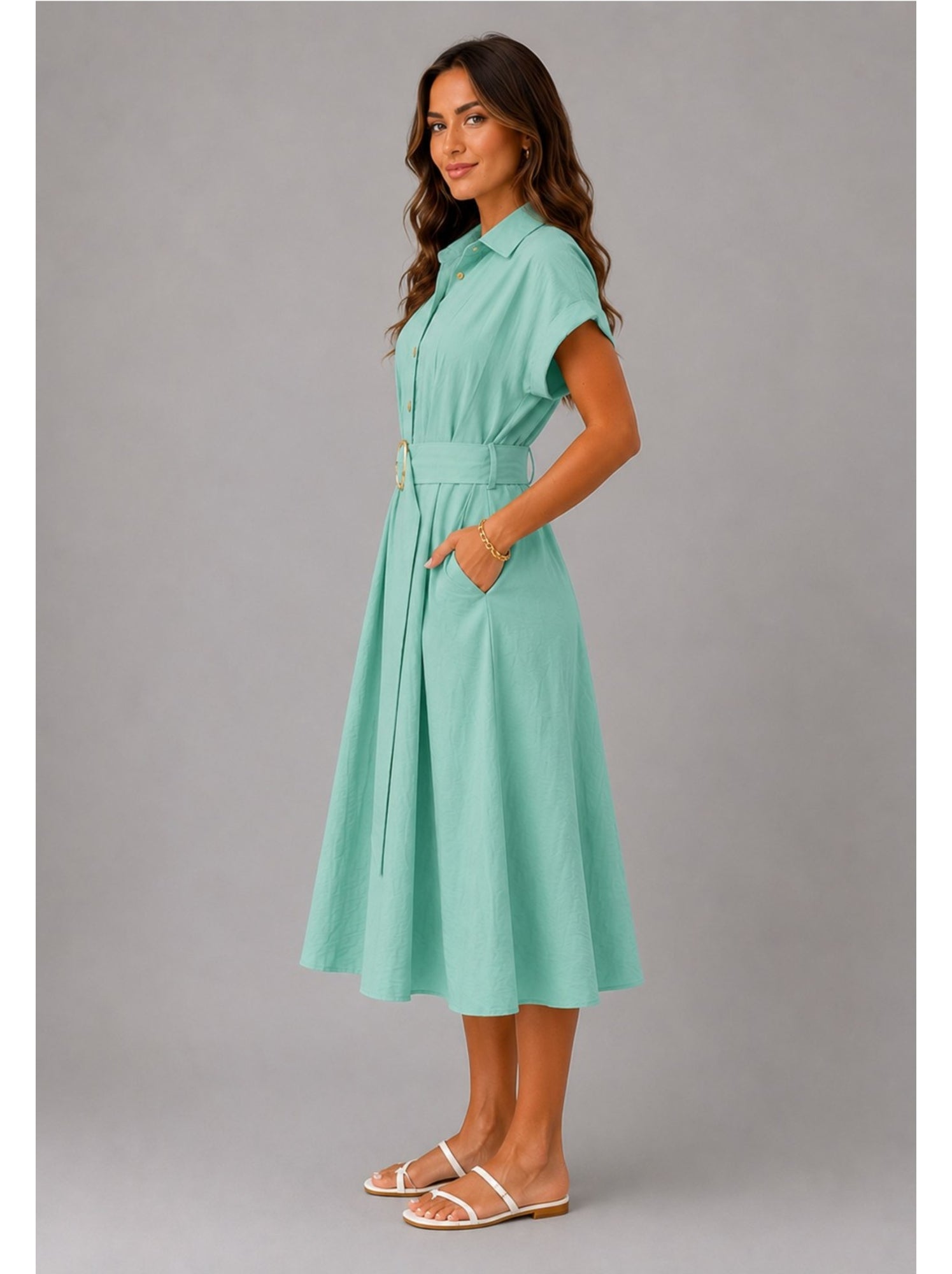 Robe kebello - Vert