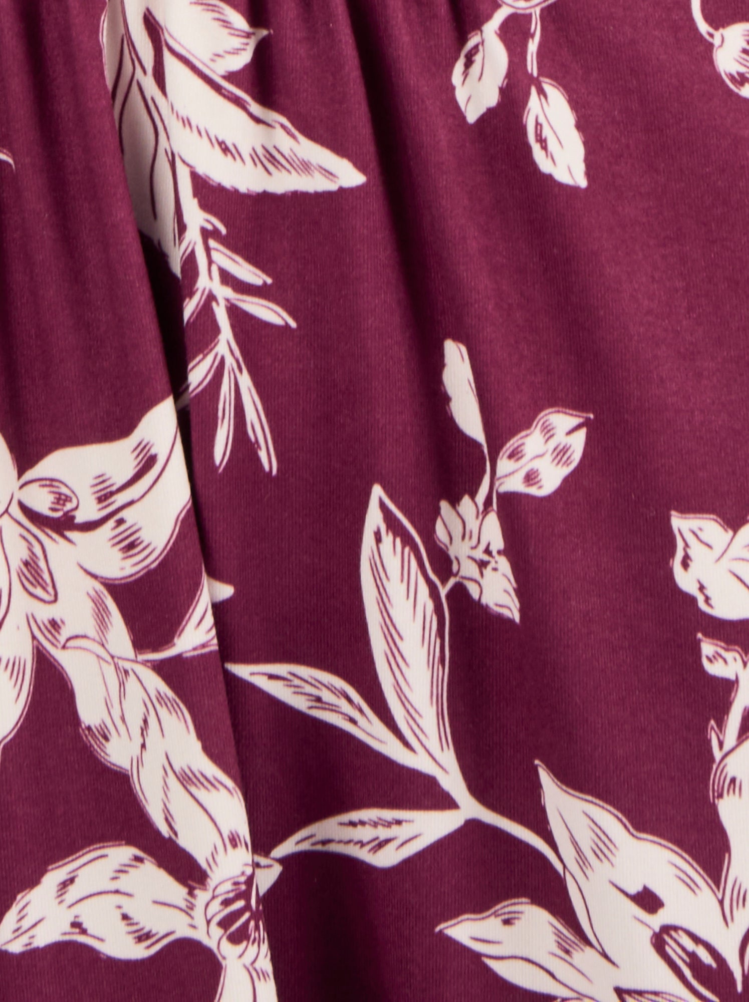 Robe maille chaude - Damart - Bordeaux