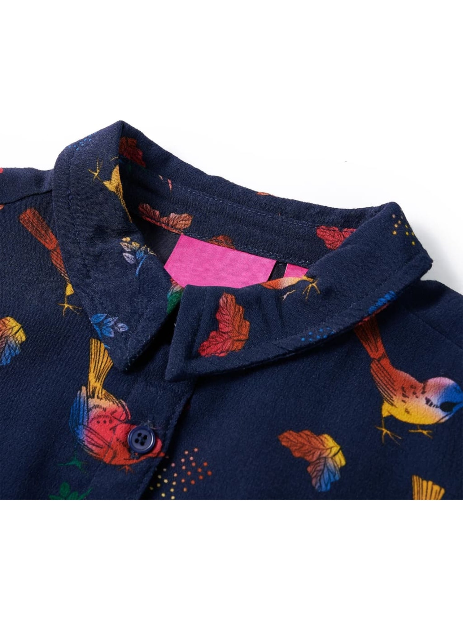 Robe pour enfants polyester - vidaxl - Bleu