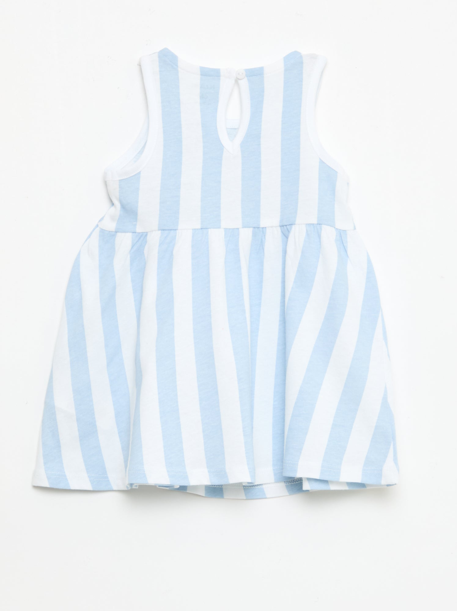 Robe sans manches à message - Bleu (FDJ23_6)