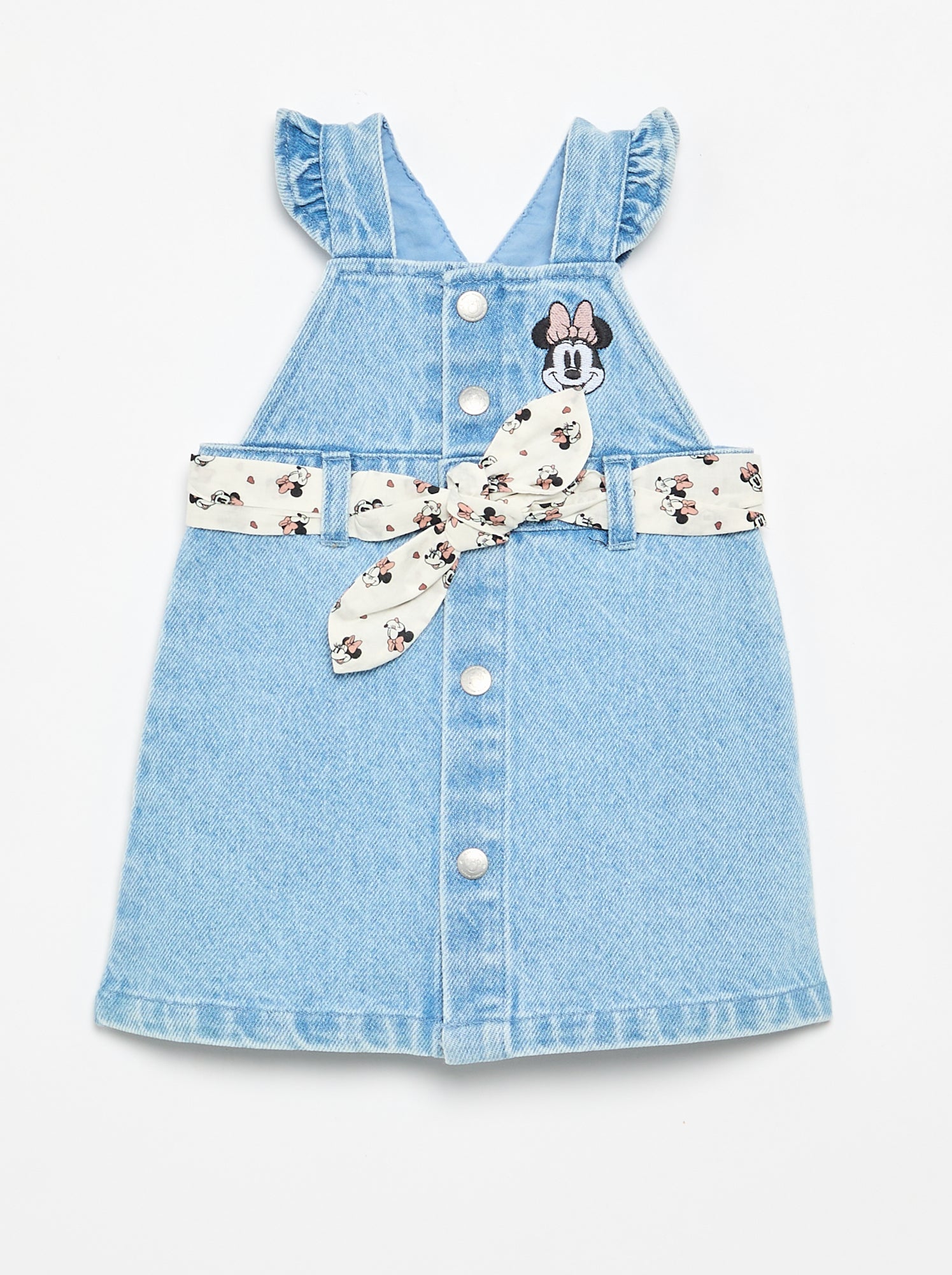 Robe sans manches en denim - Bleu (FZY40_2)