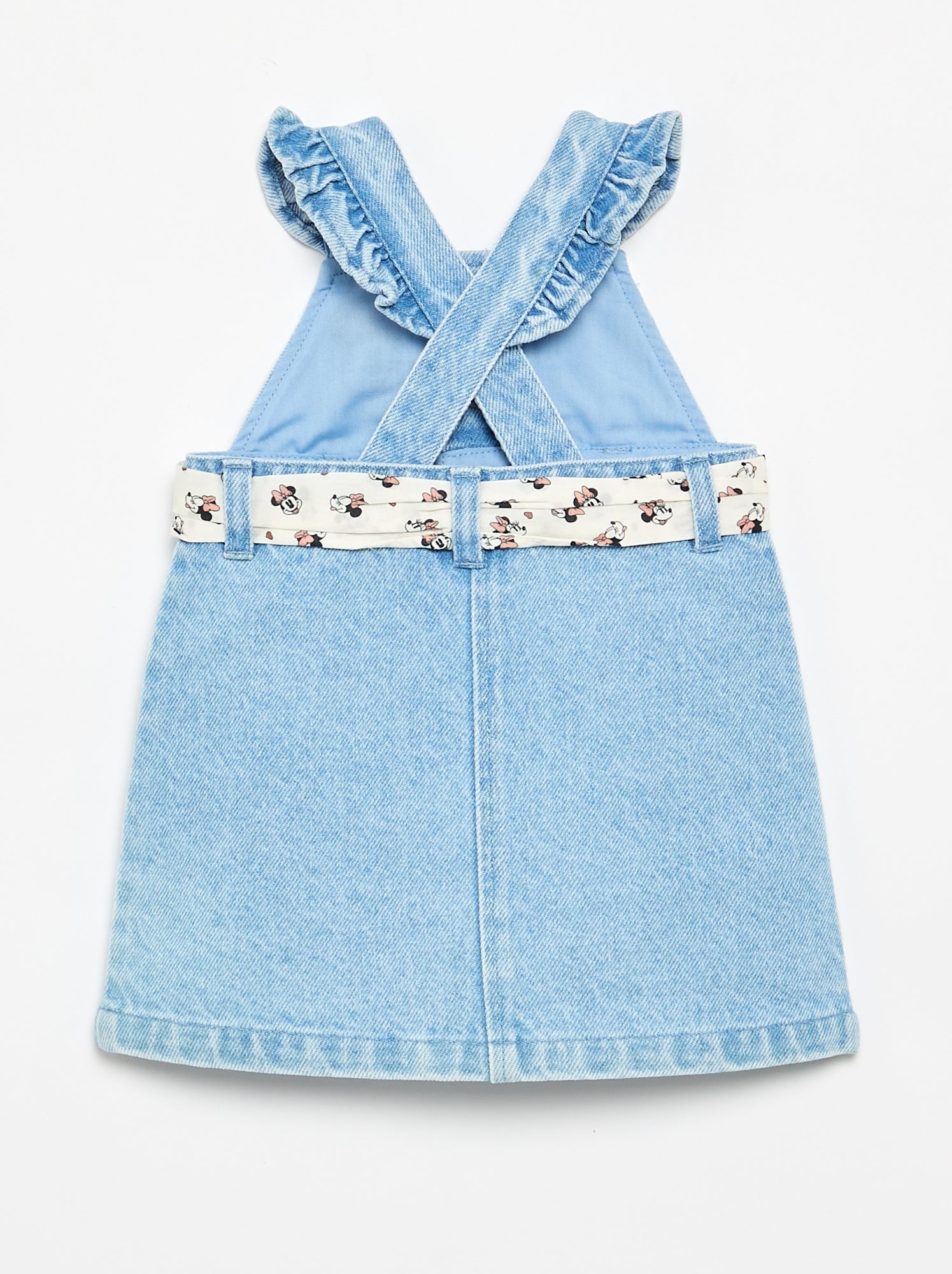 Robe sans manches en denim - Bleu (FZY40_2)